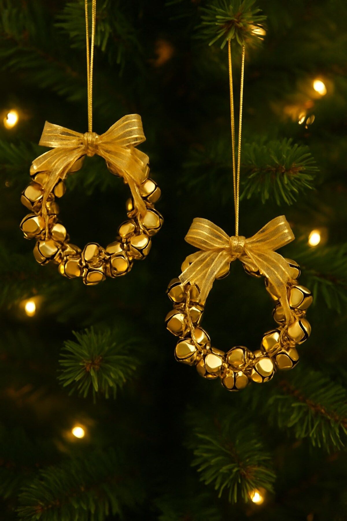 Emtory Home Dark Gold 2'li Yılbaşı Ağaç Süsü - Yılbaşı Parti - Yılbaşı Dekor