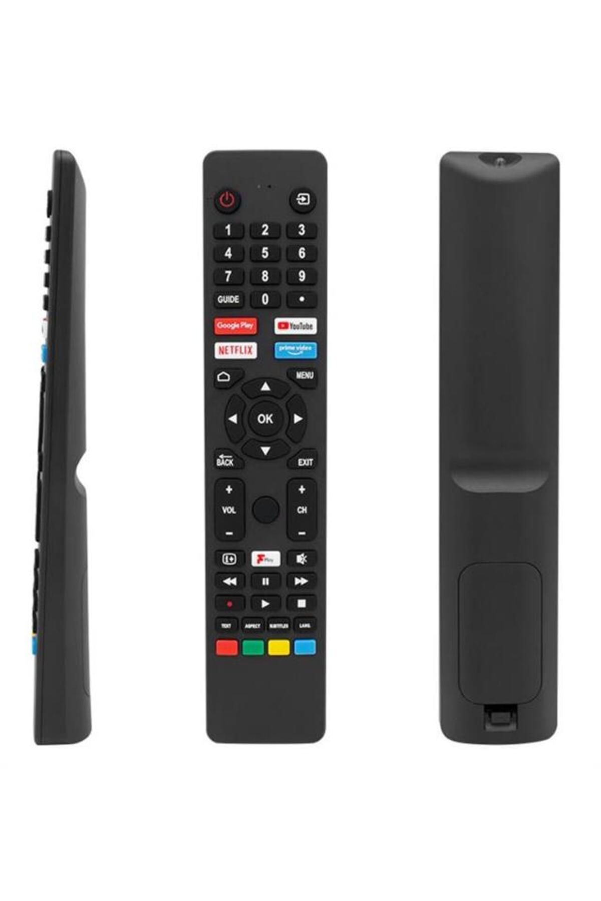 WEKO Jvc RM-C3250 Netflix-Prime Video-Google Play-Youtube Tuşlu Ses Komutsuz Lcd-Led Tv Kumandası