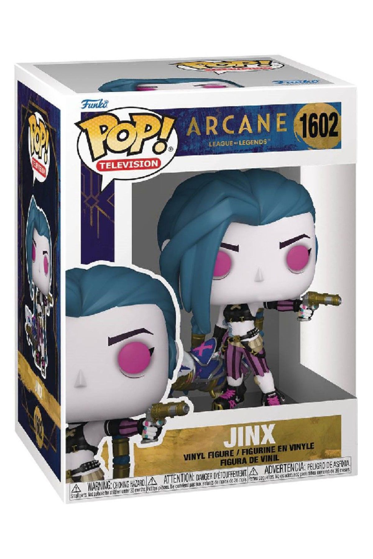 Funko Pop Television Arcane League of Legends Jinx #1602 Figür
