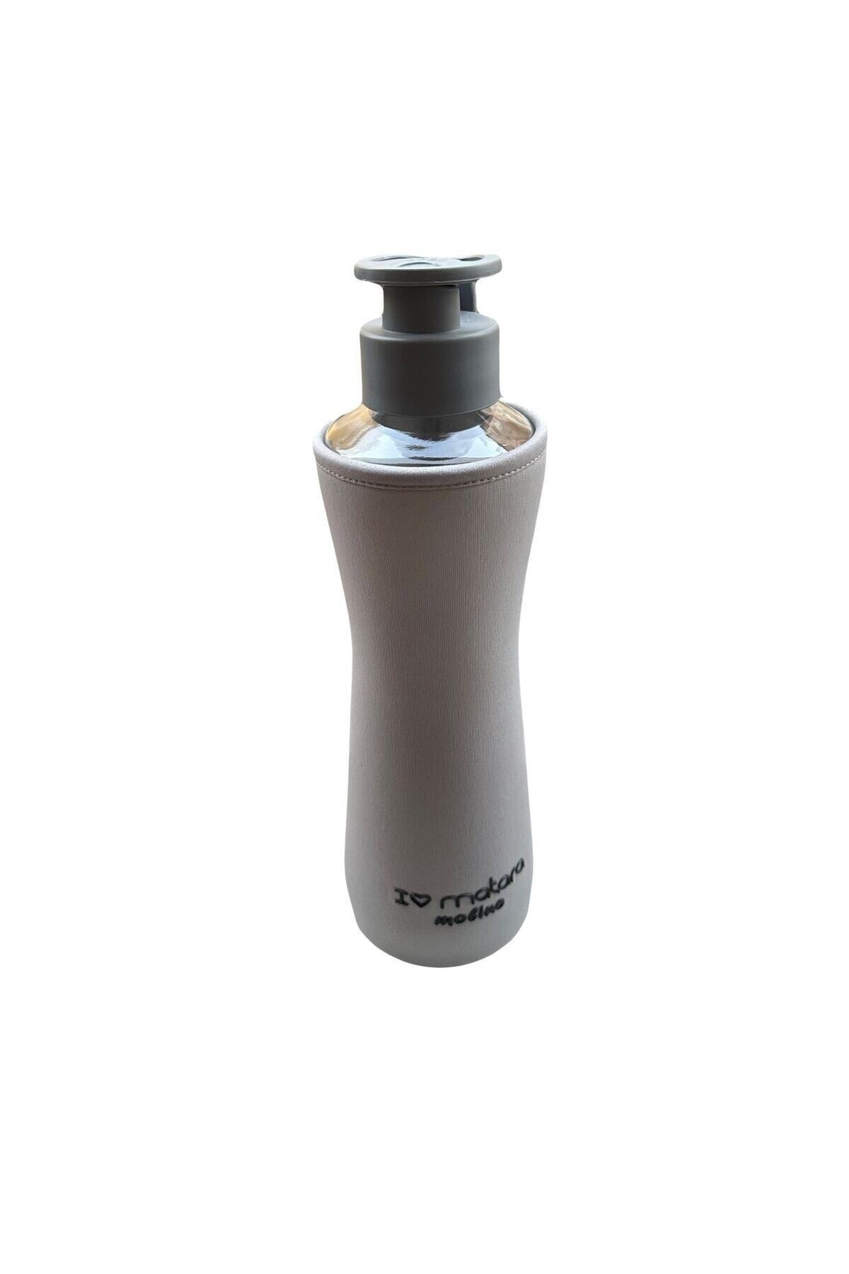 musellife İnce Ağızlı Kılıflı Cam Suluk & Matara 750 ml