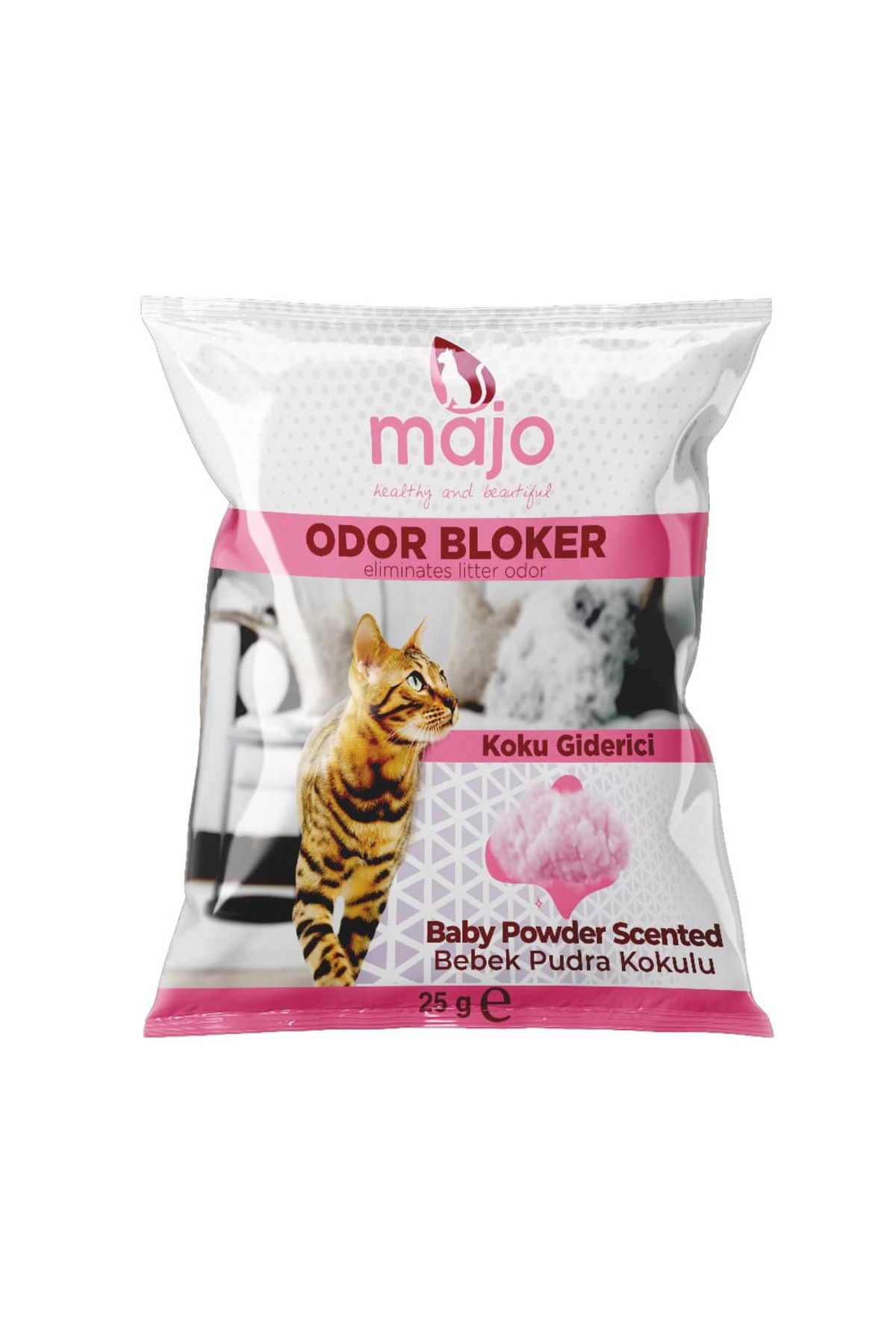 Majo Kedi Kumu Koku Giderici Majo (Bebek Pudrası)