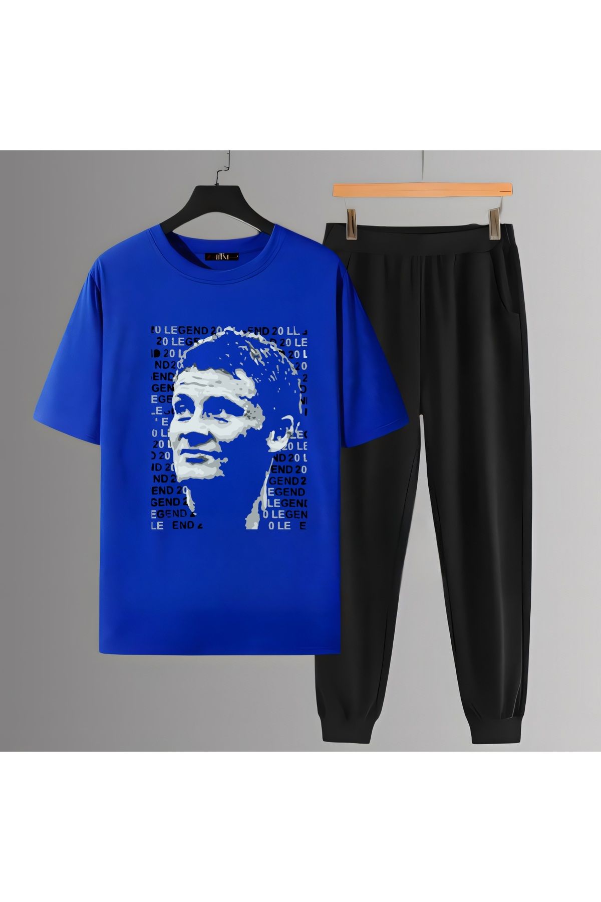 Biy Store Ole Gunnar Solskjaer fotograflı antrenör forma baskılı kısa kollu spor tişört unisex t-shirt eşofman