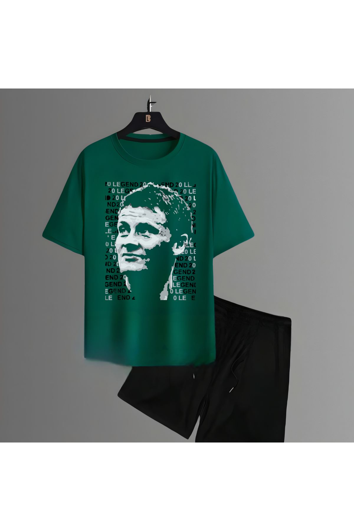 Biy Store Ole Gunnar Solskjaer fotograflı antrenör forma baskılı kısa kollu spor tişört unisex t-shirt şort