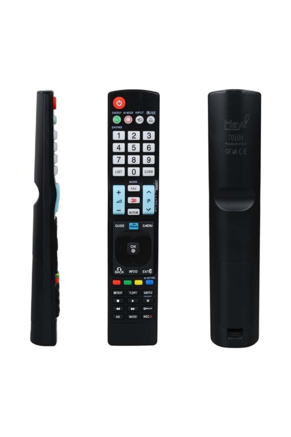 hey RM-L930 Küçük Kalıp LG GUIDE-HOME-Q.Menü Tuşlu Lcd Led TV Kumanda