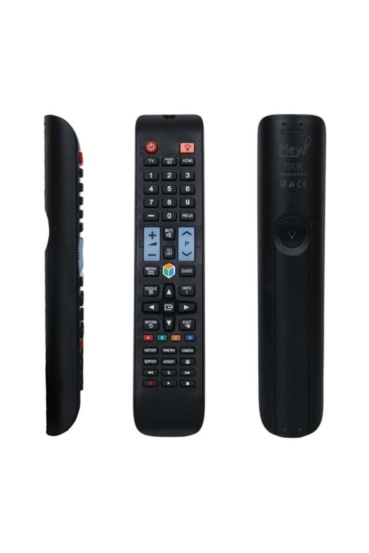 hey Küçük Kalıp RM-D1078+1 Samsung Source Tuşlu Lcd Led TV Kumanda