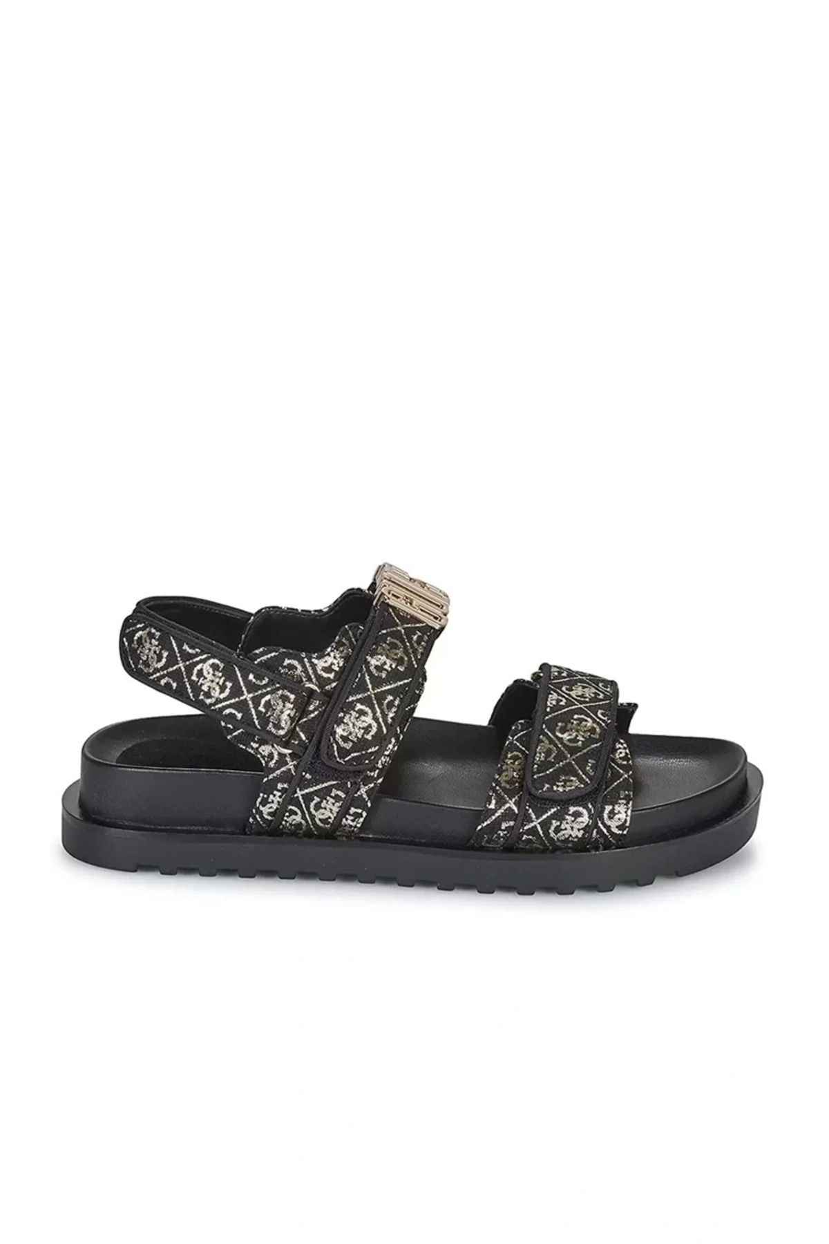 Guess Fabelıs Kadın Siyah Sandalet Fl6fbsfal03-blkpl