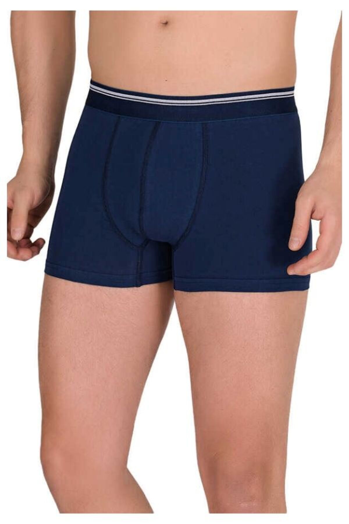 kit iç giyim Berrak 1097 3'lü Likralı Penye Erkek Boxer