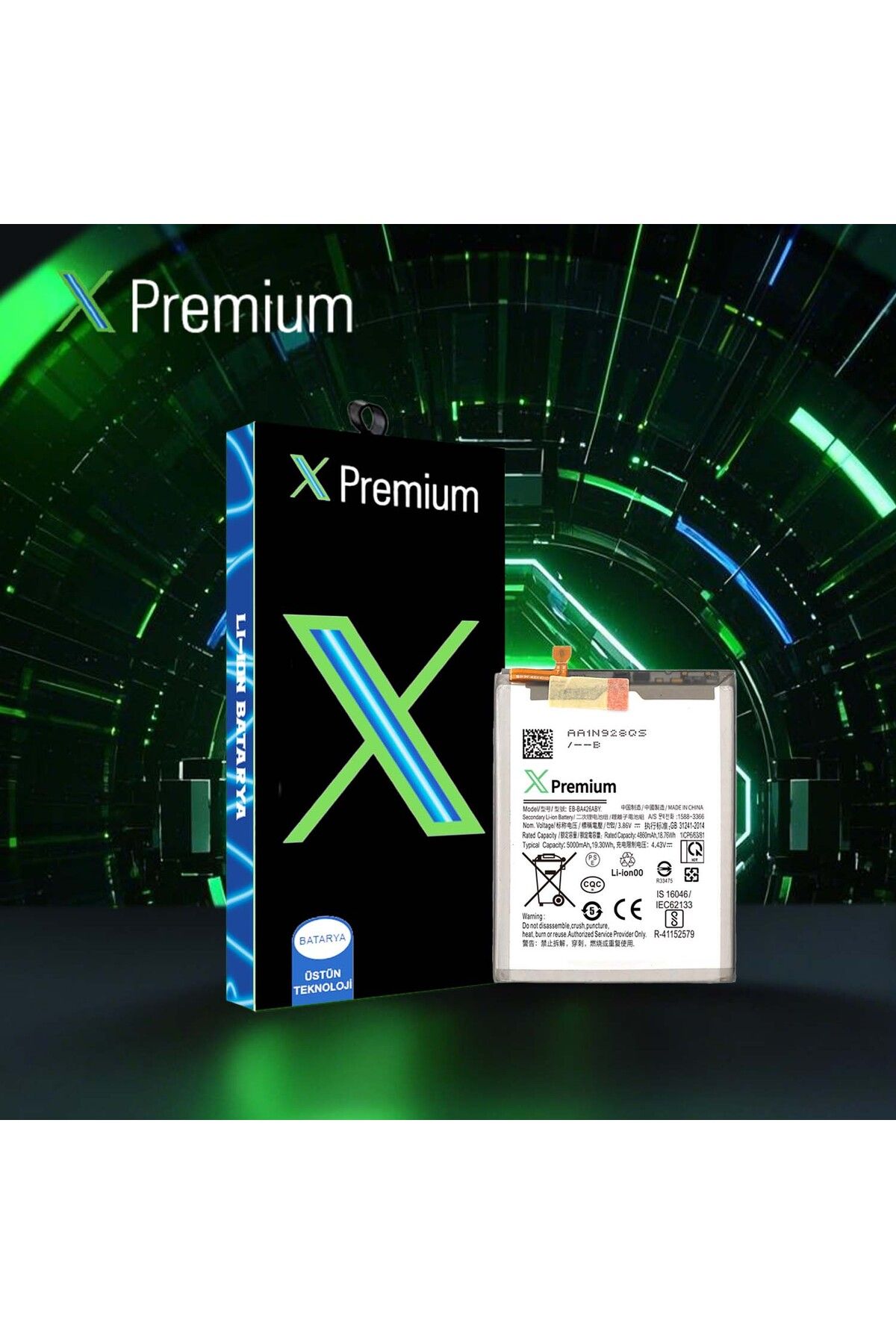 X PREMİUM X Premium Samsung A32 (5g) / A42 / A72 / M22 Batarya Pil 5000 mAh