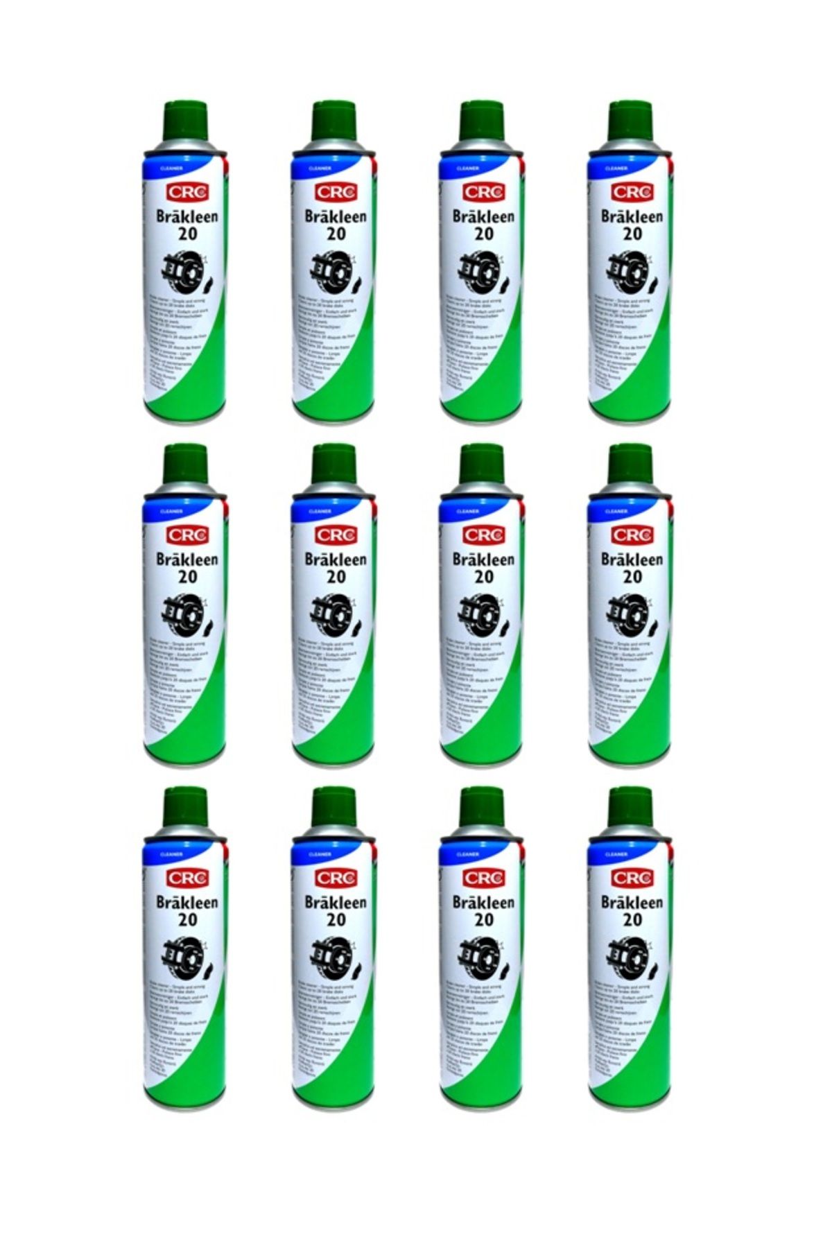 Crc Fren Balata Spreyi 500ML - 12 Adet