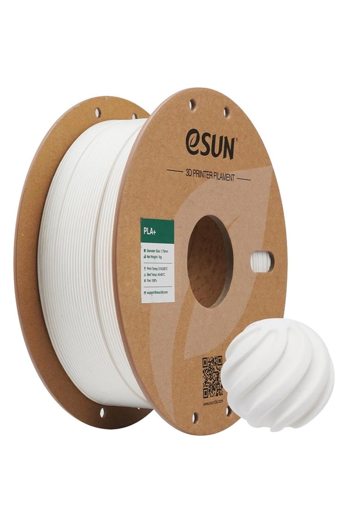 eSun Urhanshop Esun Pla+ Süt Beyazı 1.75mm 1Kg Filament