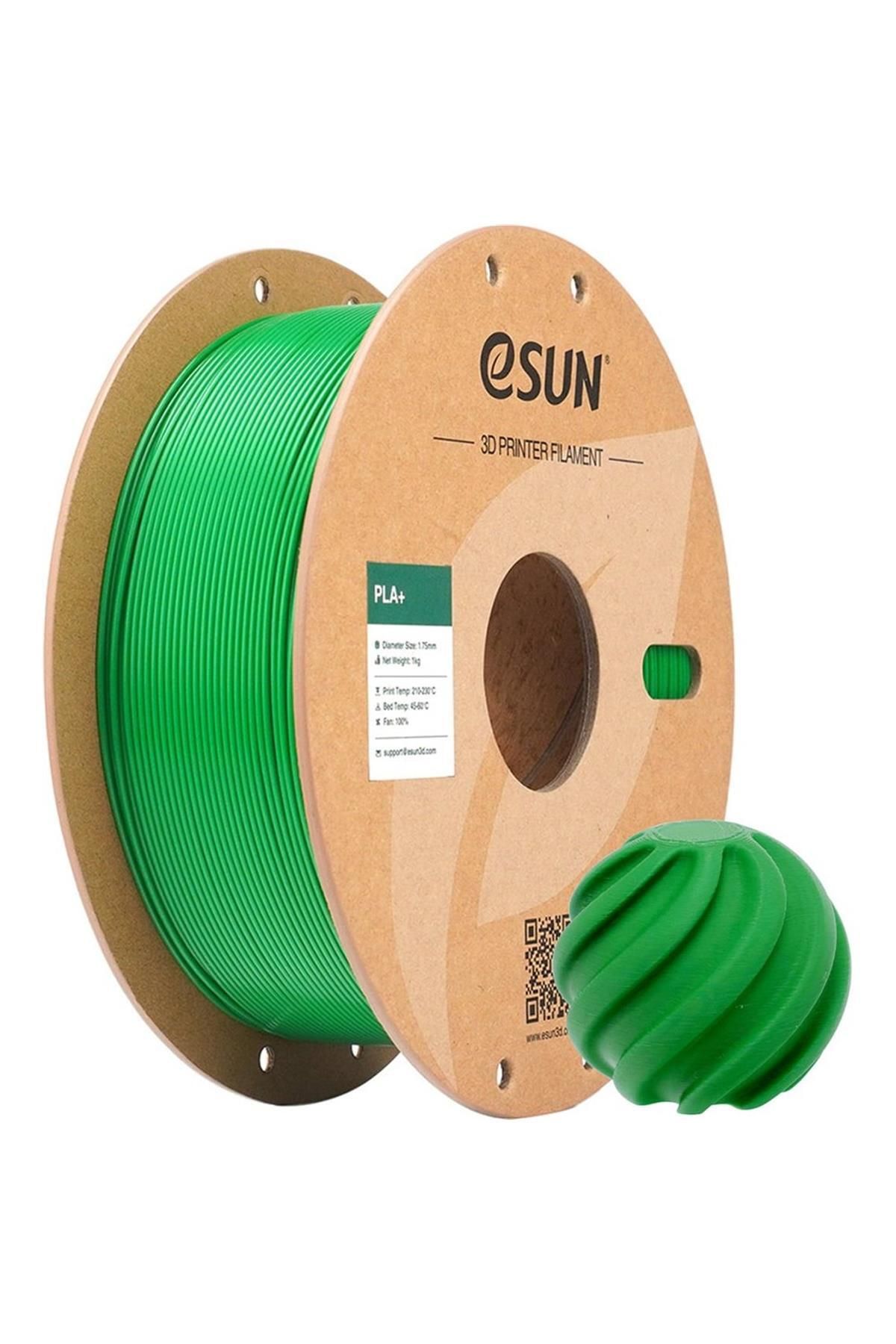 eSun Urhanshop Esun Çim Yeşili Pla+ Filament 1.75mm 1 Kg Plus