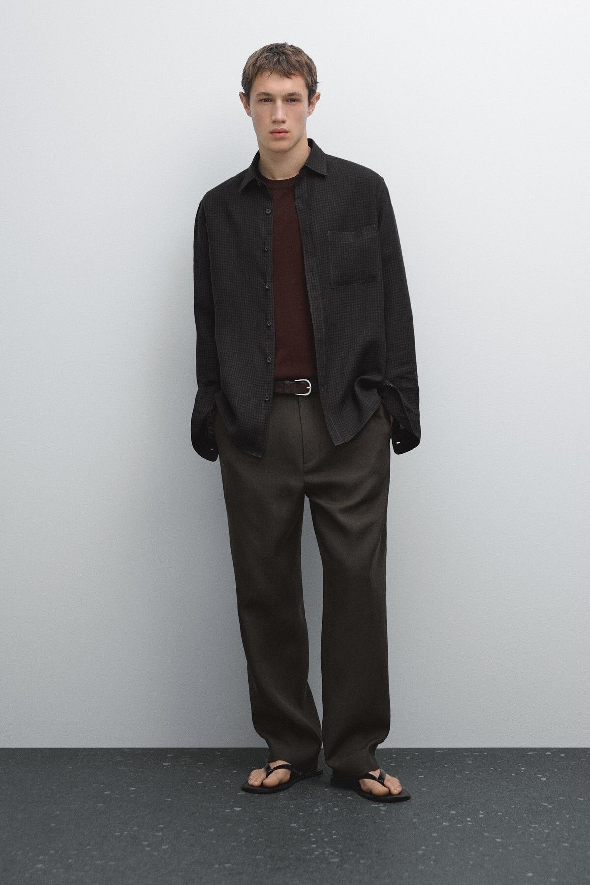 Massimo Dutti Pötikareli regular fit gömlek