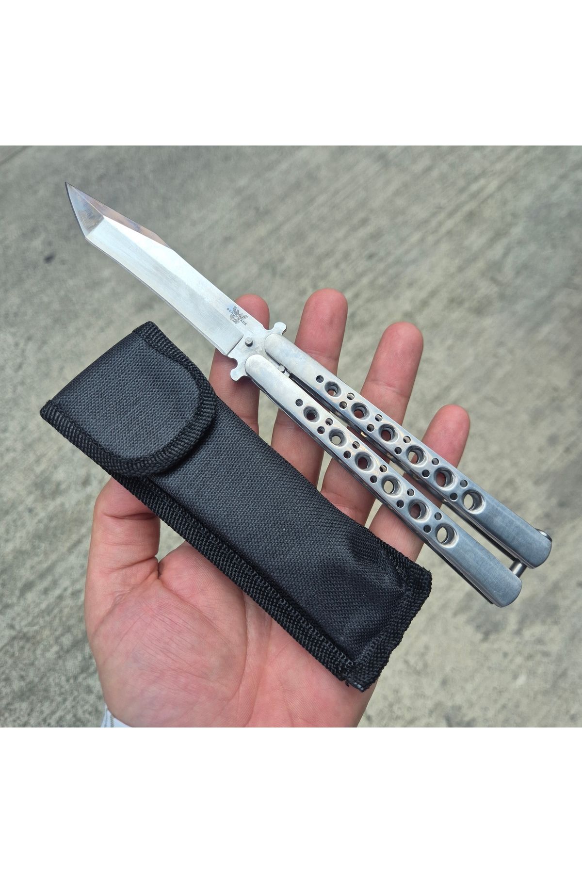 Katmer Koleksiyonluk Çelik Çakı Bıçak K.l.bekk 24 cm