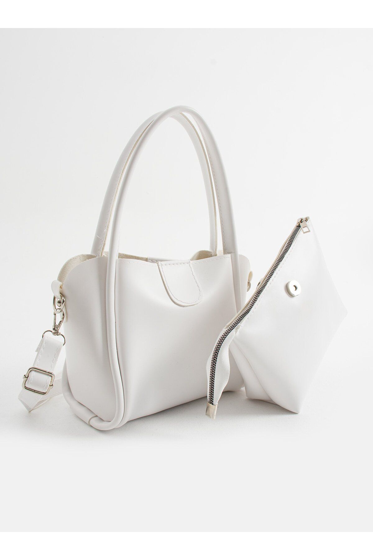 Judour Bags Omuz Çantası - Beyaz - Judour Bags