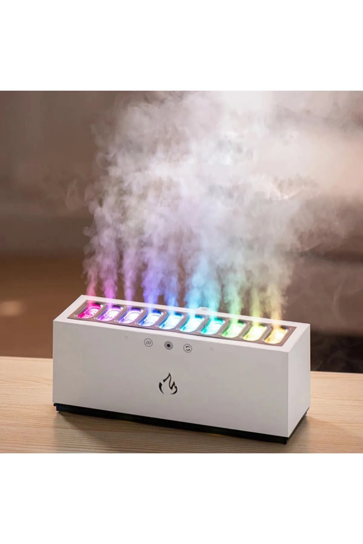 Blic Uzaktan Kumandalı 900ml Kapasiteli Rgb Işıklı Bluetooth Speaker Modlu Hava Nemlendirici
