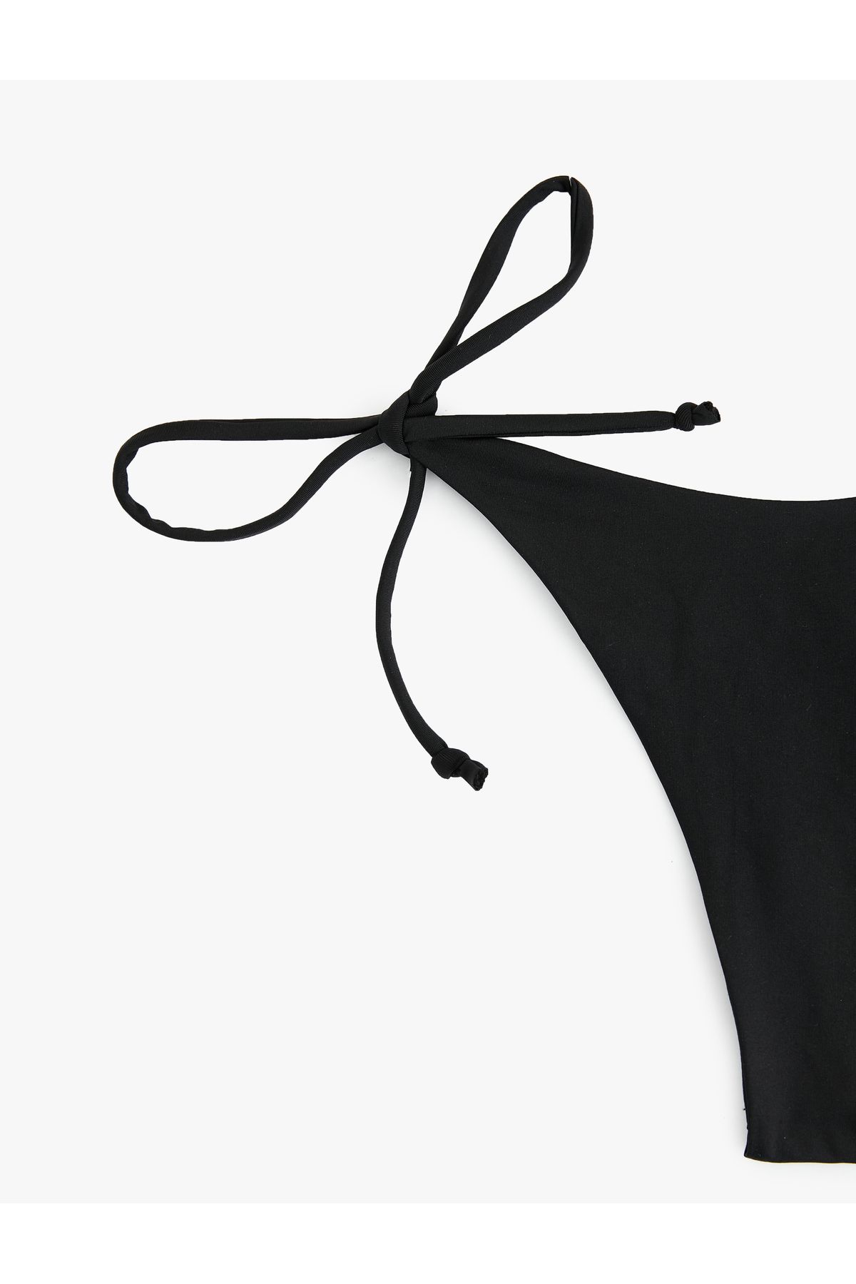 Koton-String Low Waist String Bikini Bottom with Tie Detail 3