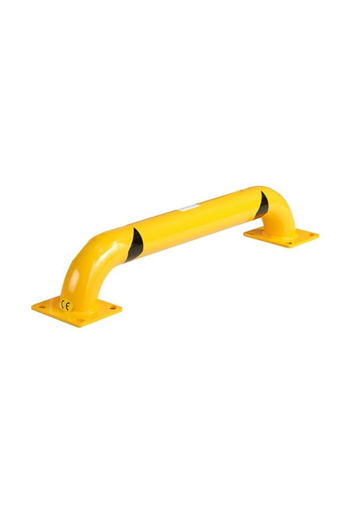İlgi Trafik Stoper Otopark Ayırıcı Araç Stoperi Yaslama Demiri Bariyeri 70cm Ø76mm 2.5mm