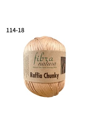 Fibra Natura FİBRA NATURA RAFFİA CHUNKY Rafya El Örgü Ipliği