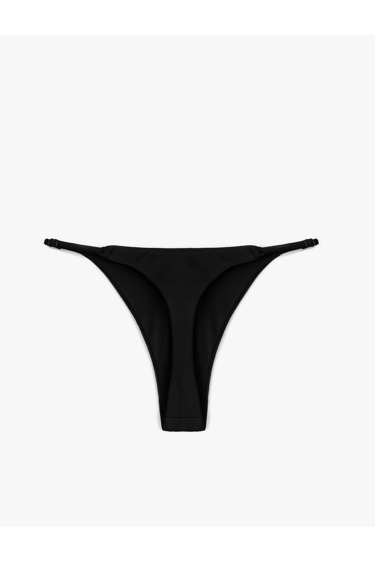 Koton-Low Waist Adjustable Drawstring String Bikini Bottom 2