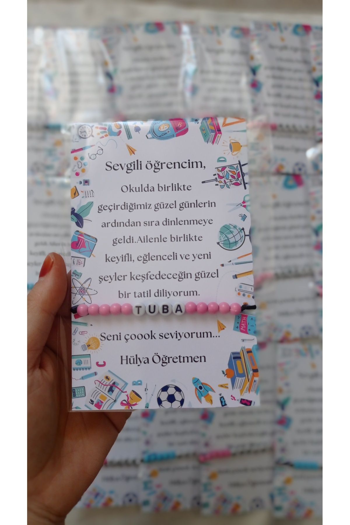 Online İsimli bileklik 8 adet