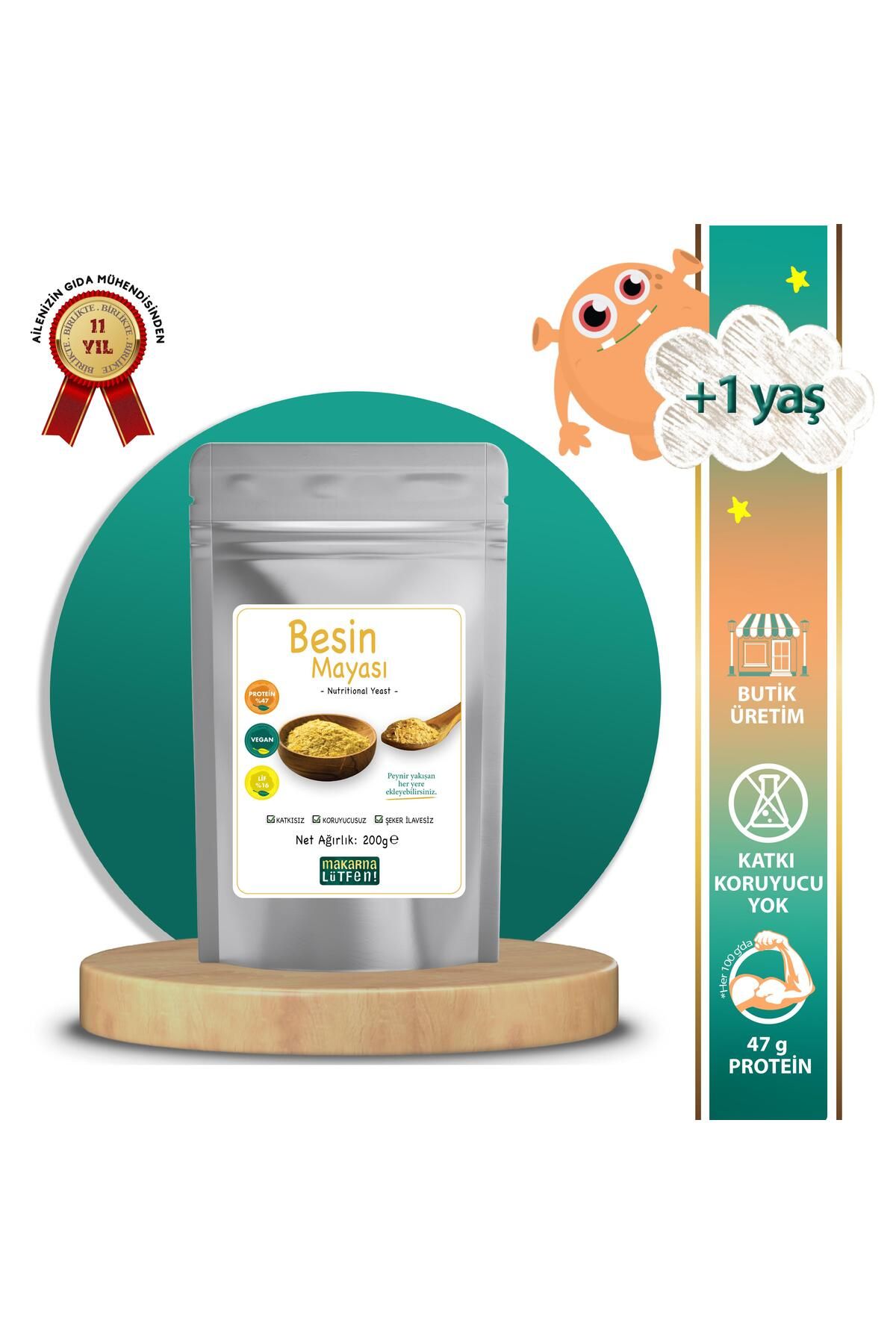 Makarna Lütfen Besin Mayası (200 gram)