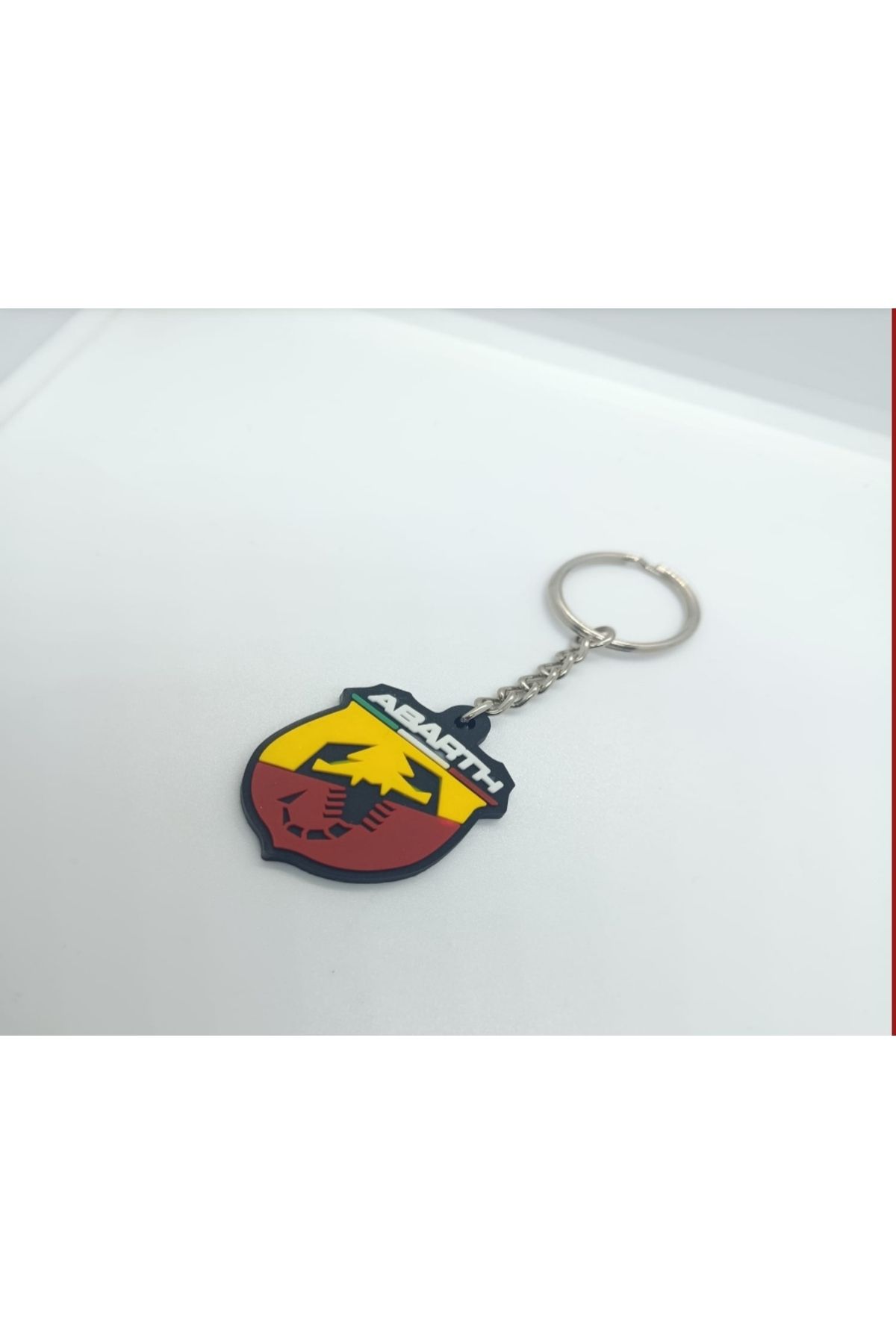 YED Abarth Silikon Anahtarlık