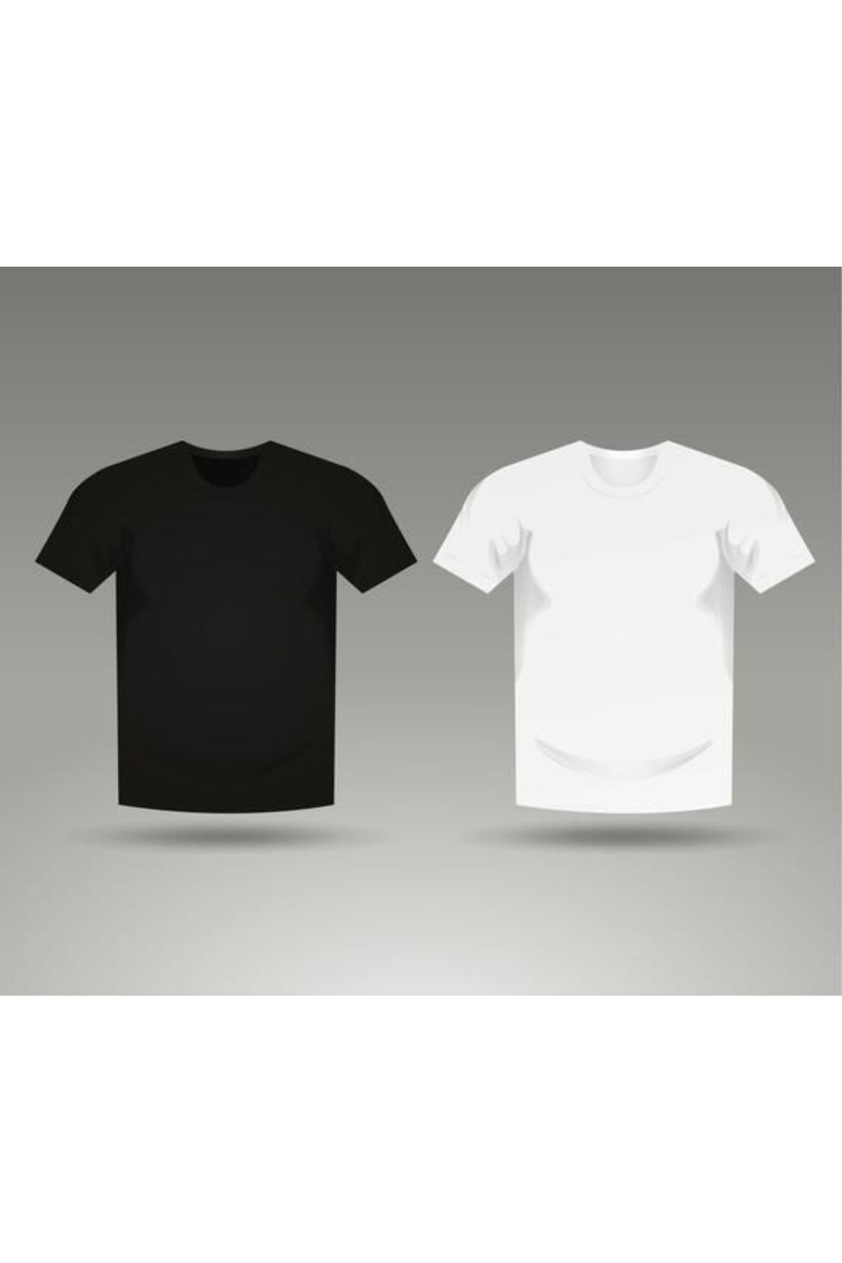 FİTGO Battal Boy 2'li T-Shirt
