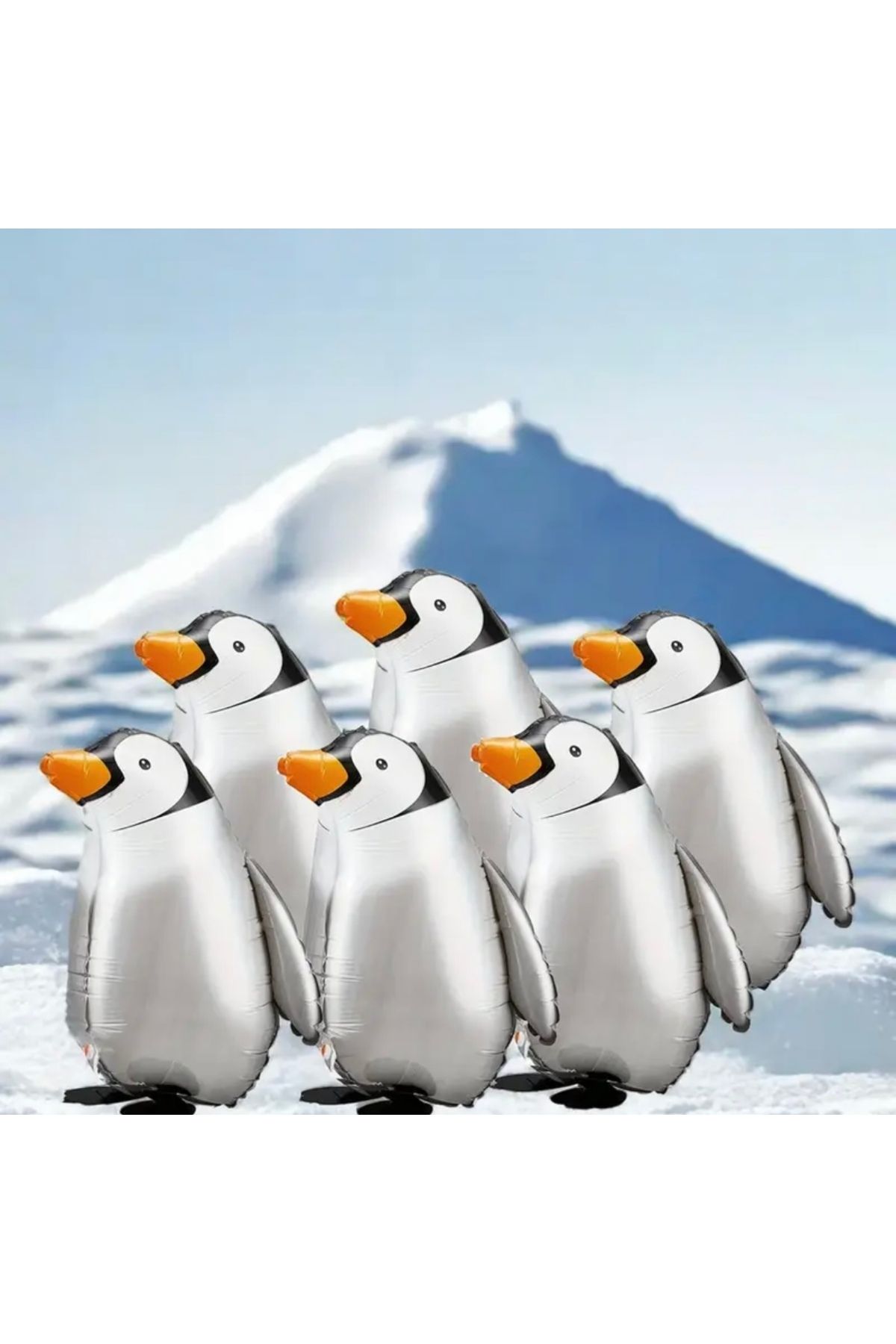 ALYA PARTİ 1 Adet Büyük Boy PENGUEN Folyo Balon