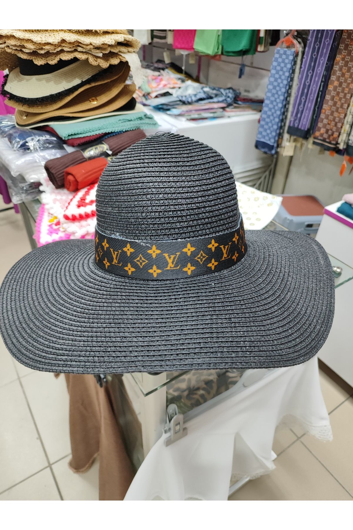 almina trend Hasır şapka