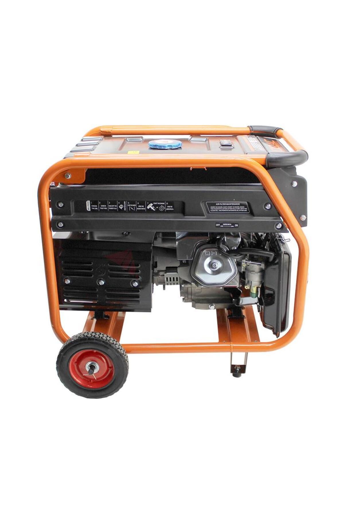 Orac OJ8000 Benzinli Jeneratör 6.5 KW Marşlı 15 HP