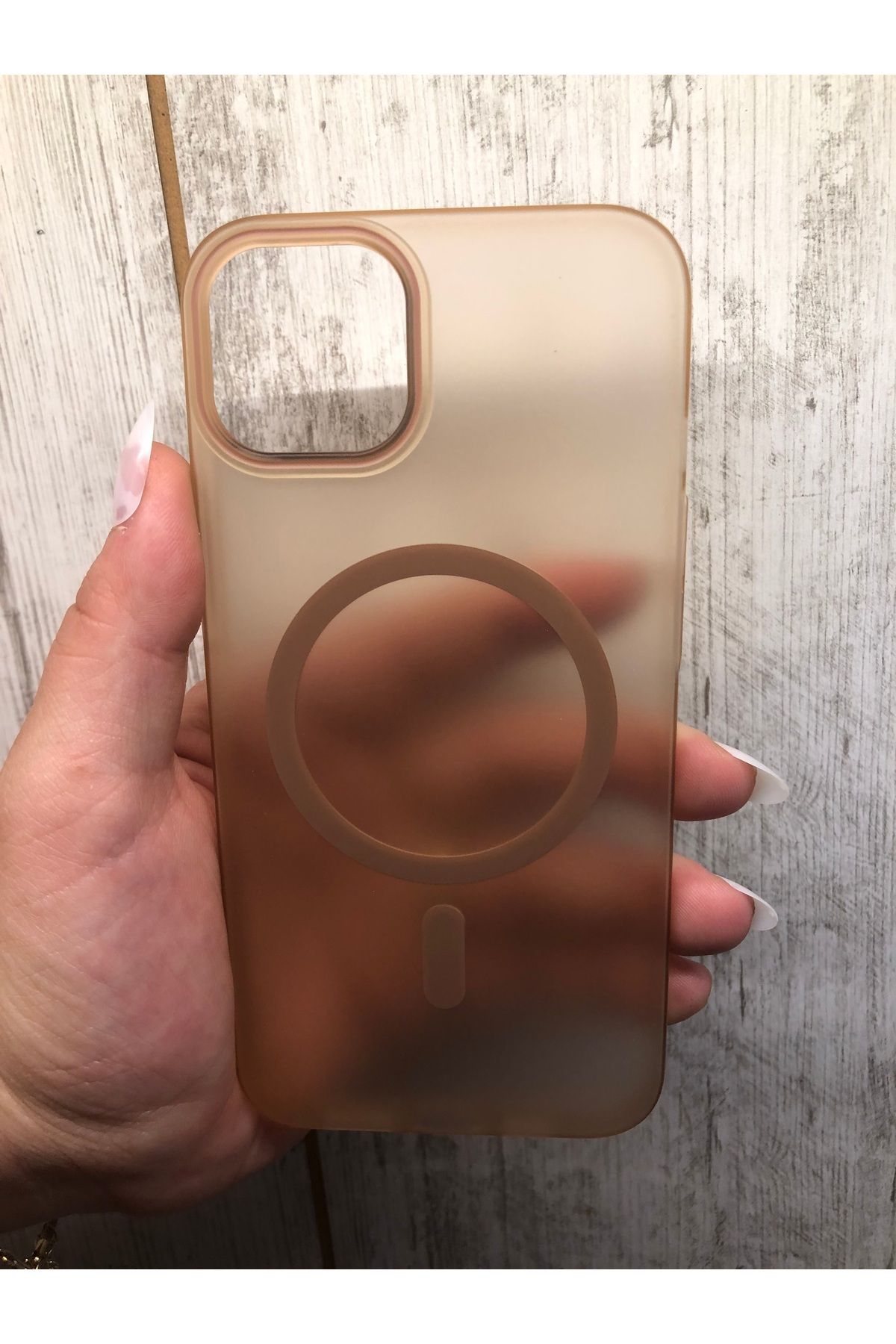 BENLIKA İphone 13 Turuncu Telefon Kılıfı