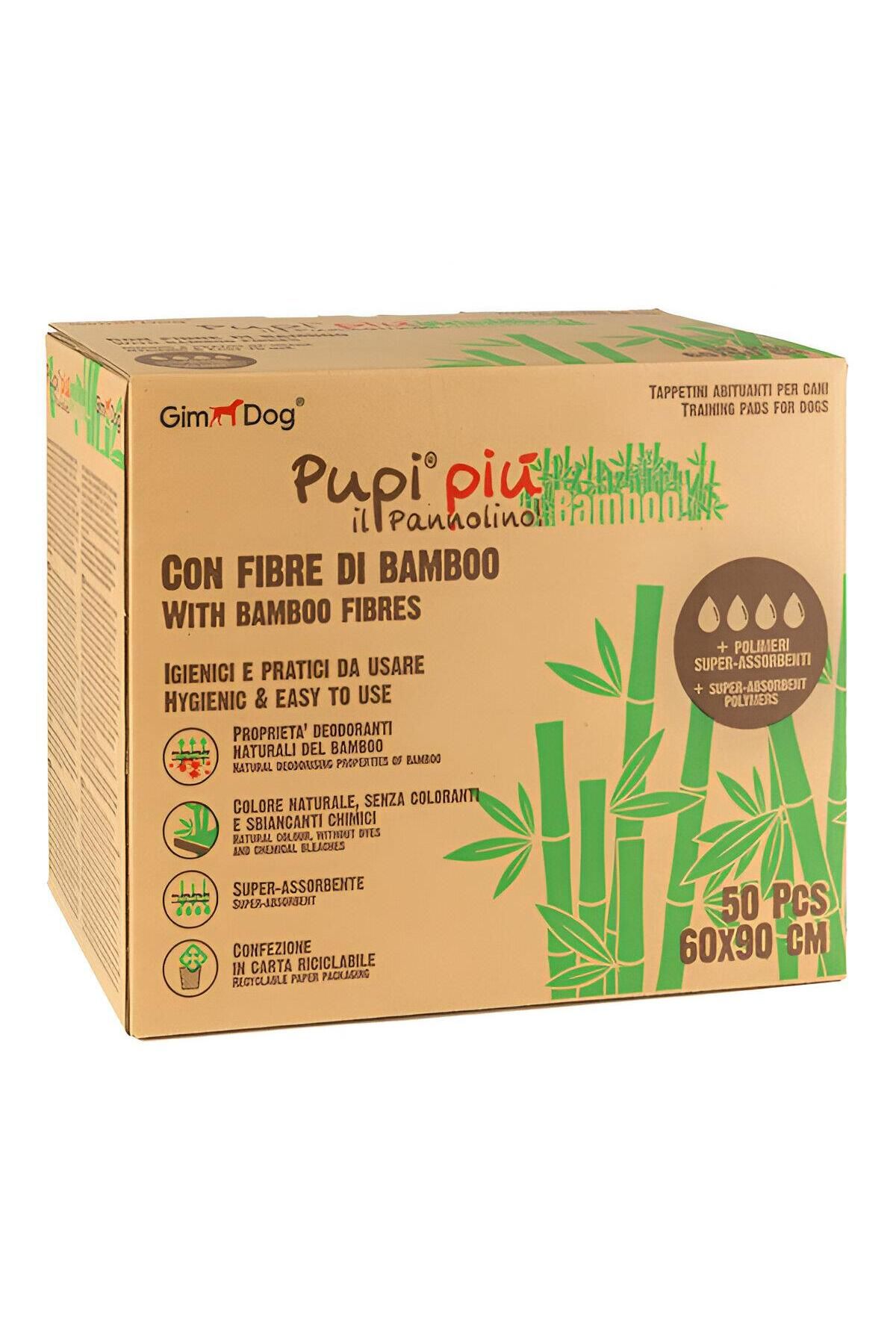 Gimdog Bamboo Çiş Pedi 60x90cm 50li Paket