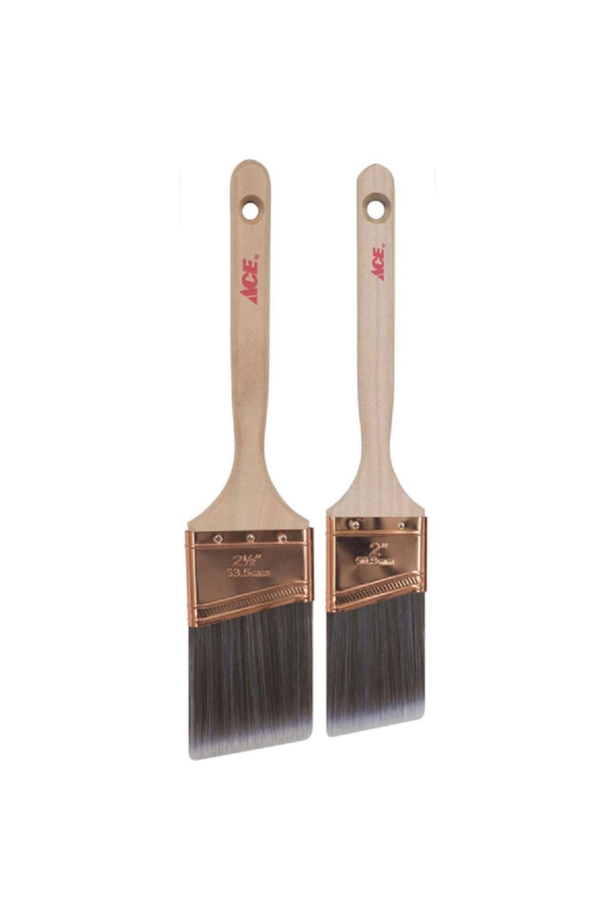 ACE-2-Piece Best Angular Sash Trim Paint Brush Set Multicolor 1