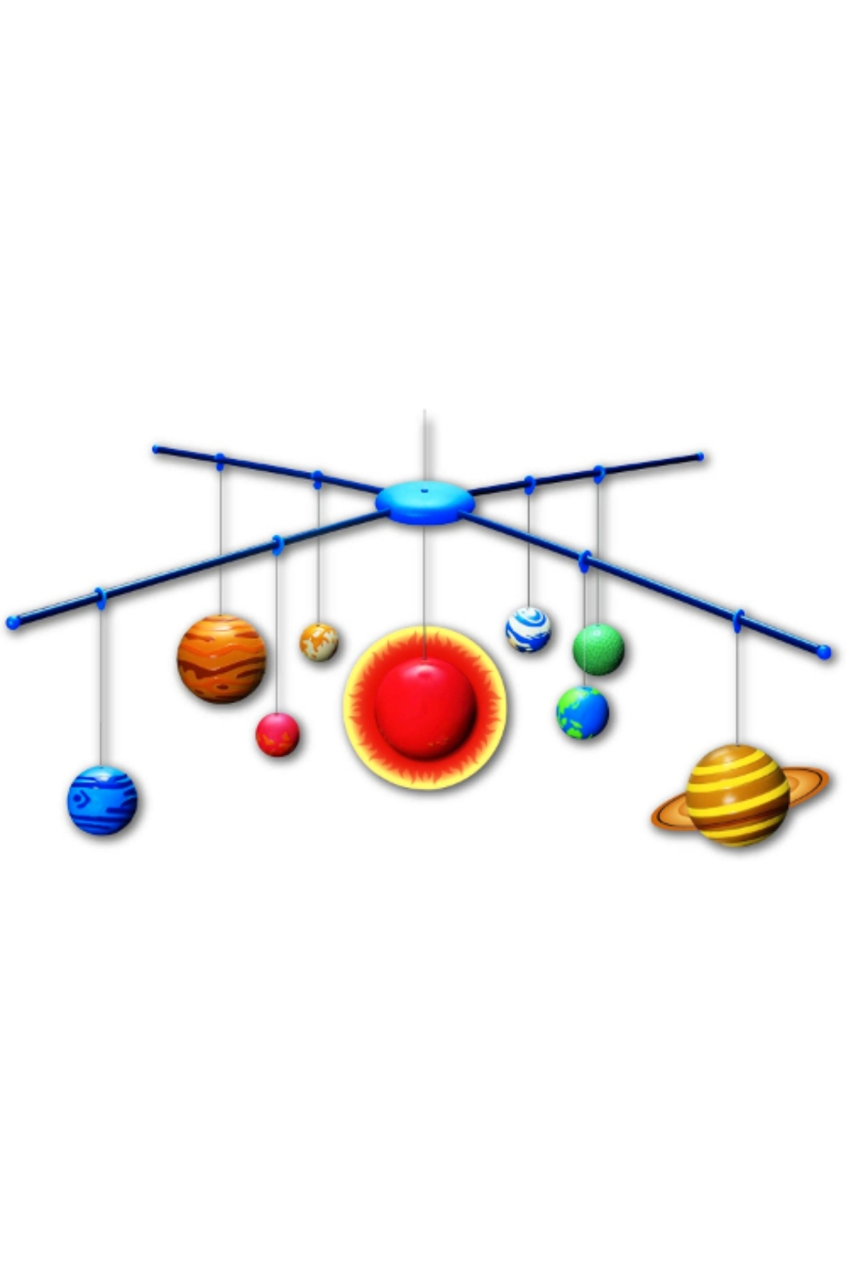 کیت ساخت مدل سه‌بعدی منظومه شمسی ۴M با قابلیت درخشش در تاریکی و انرژی خورشیدی