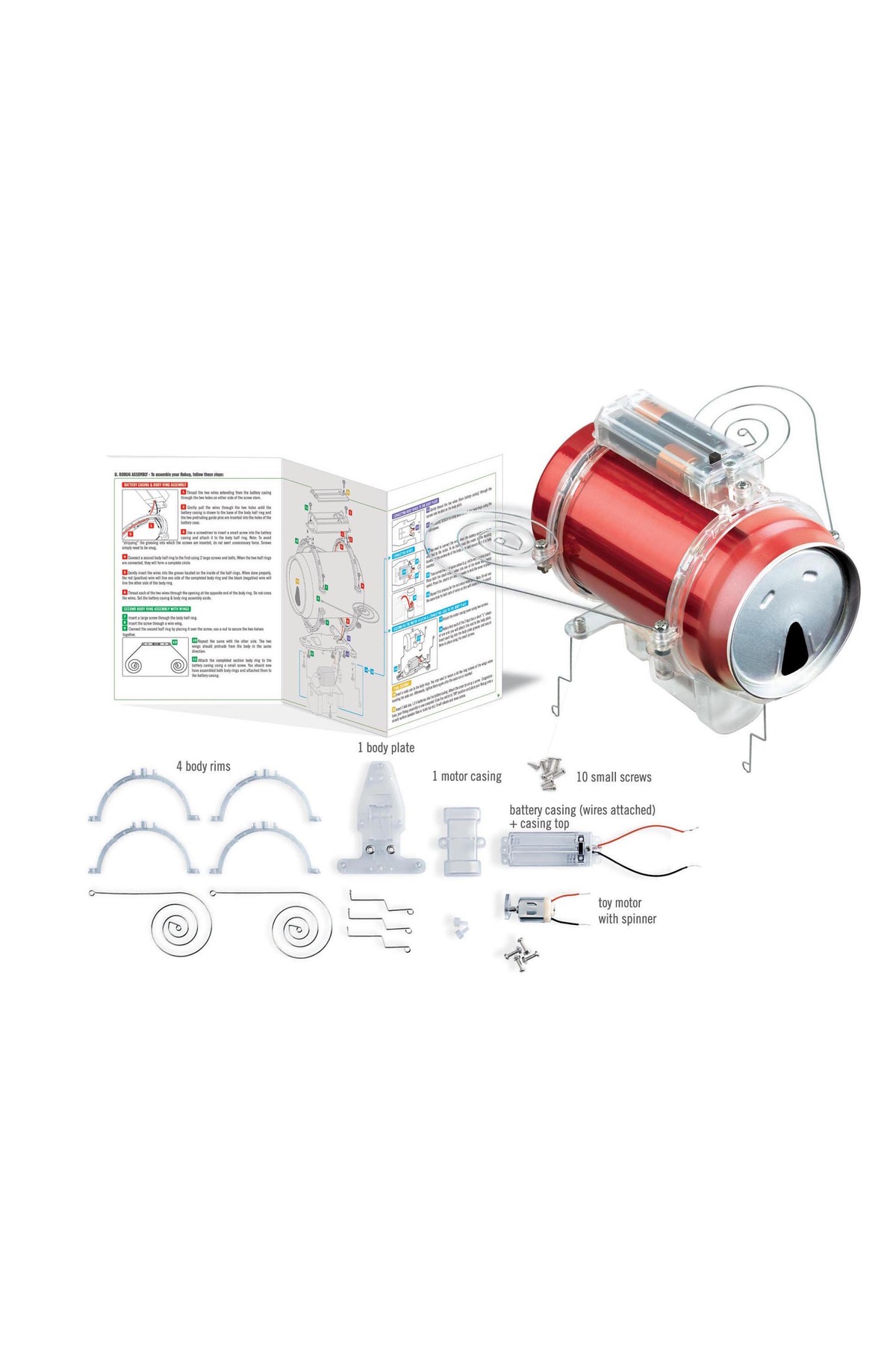 موزه علوم – کیت ربات قوطی نوشیدنی