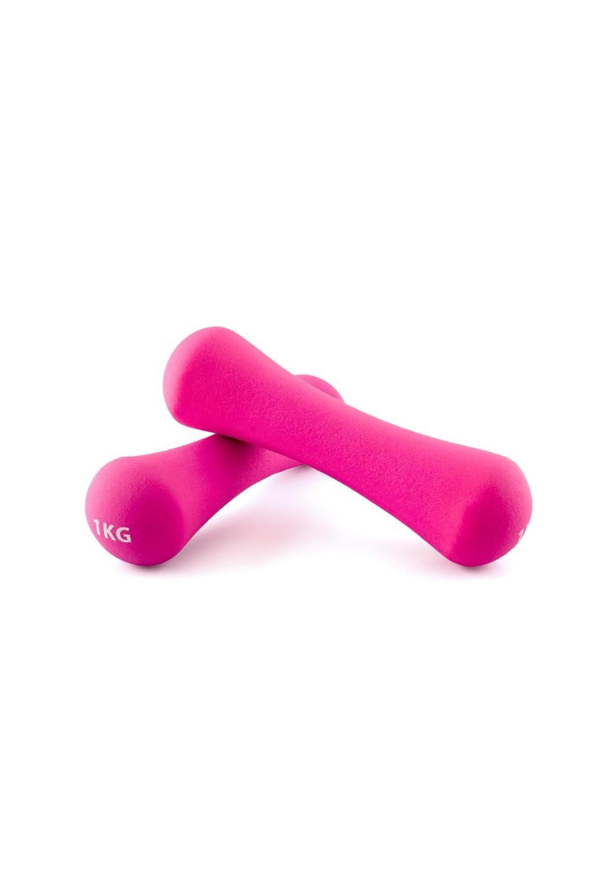SerenityHaven Neopren Dambıl 2x1kg Pembe