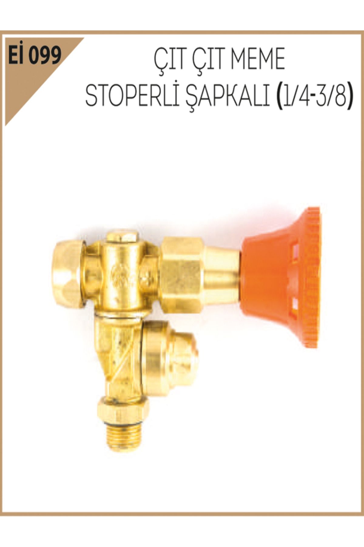 EMEK İŞ ÇIT ÇIT MEME STOPERLİ ŞAPKALI (1/4-3/8)