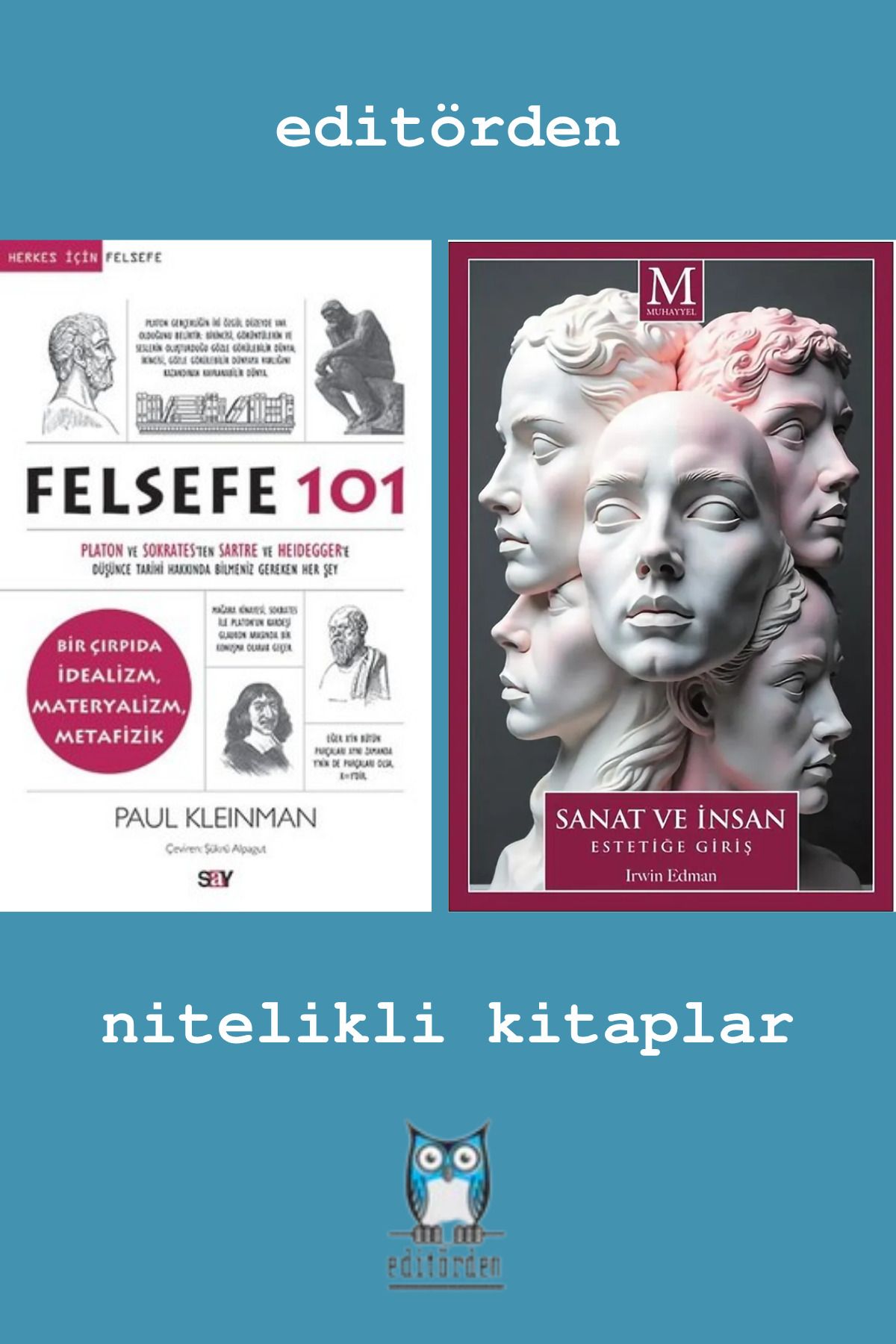 Yüzleşme Yayınları Felsefe 101 - Sanat ve İnsan Estetiğe Giriş / Irwin Edman