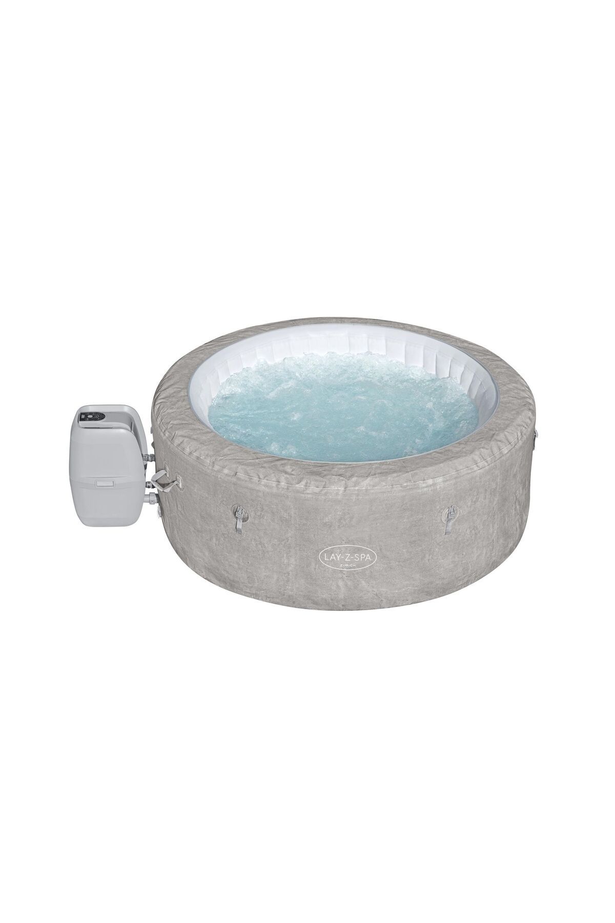 BESTWAY Lay-z-spa® 60065 Zurich Energysense Signature Airjet™ Şişme Spa Havuzu, 2-4 Kişilik
