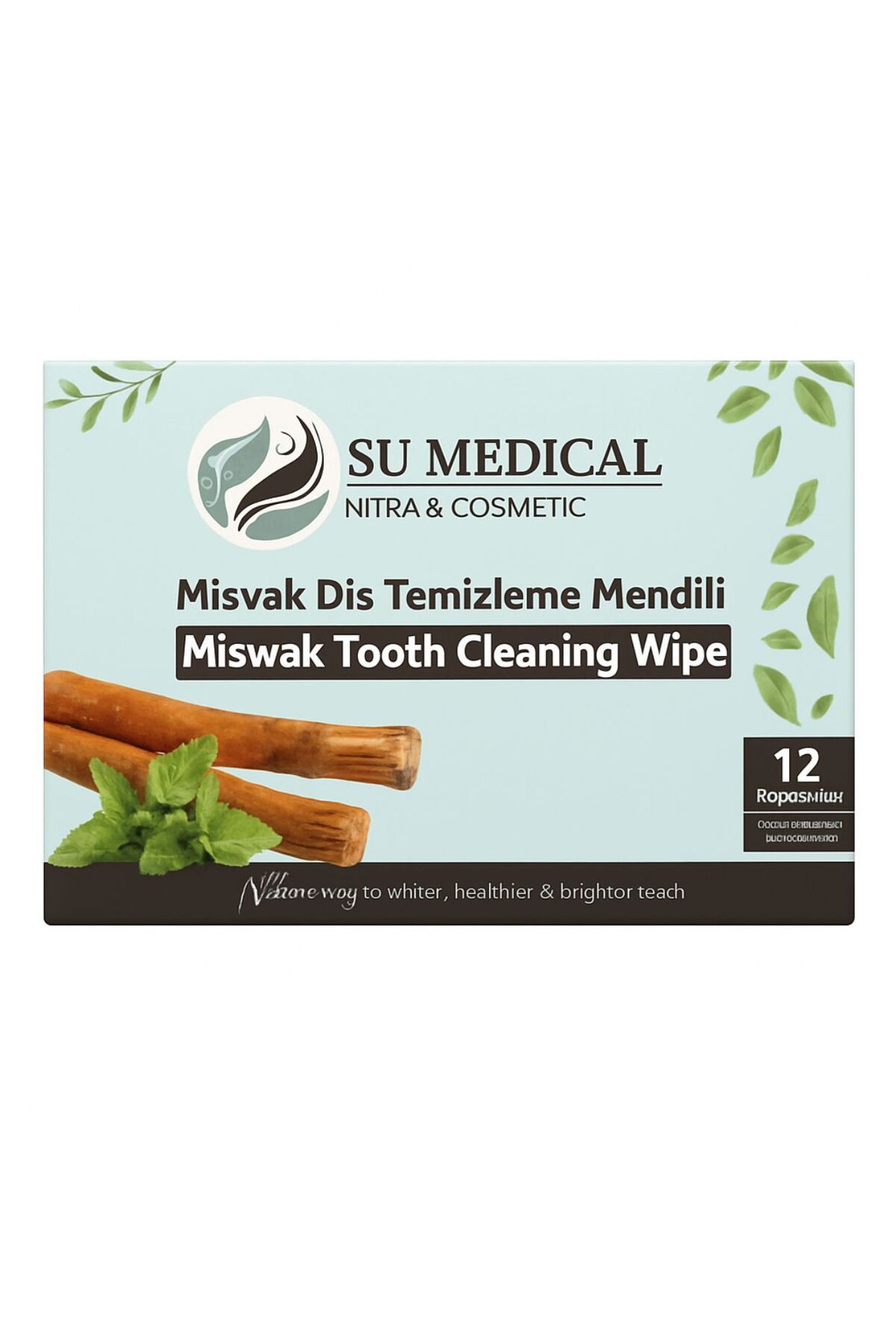 Su Medical Sağlık Misvak Diş Temizleme Mendili