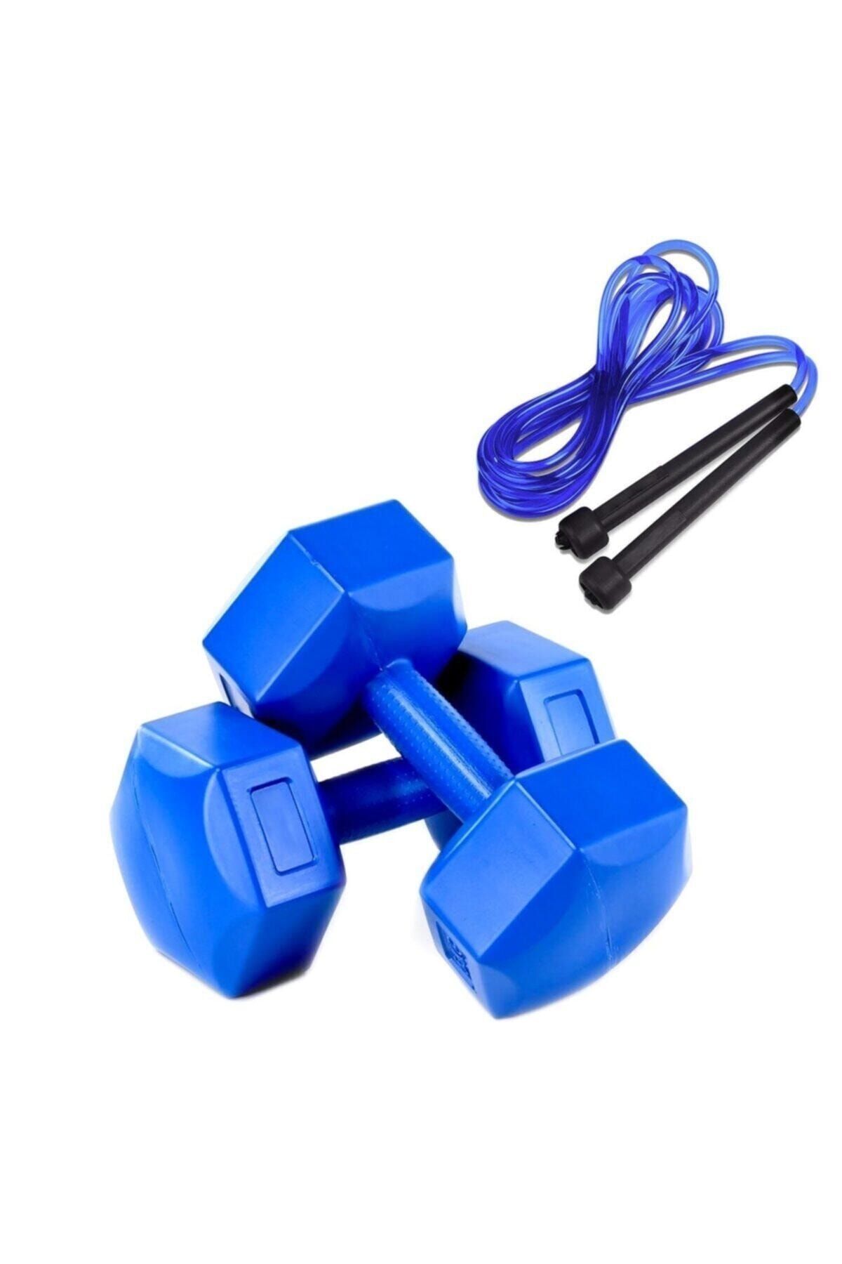 SerenityHaven Dambıl 5x2 Kg Dambıl Seti Dumbbell Atlama Ipi Hediyeli