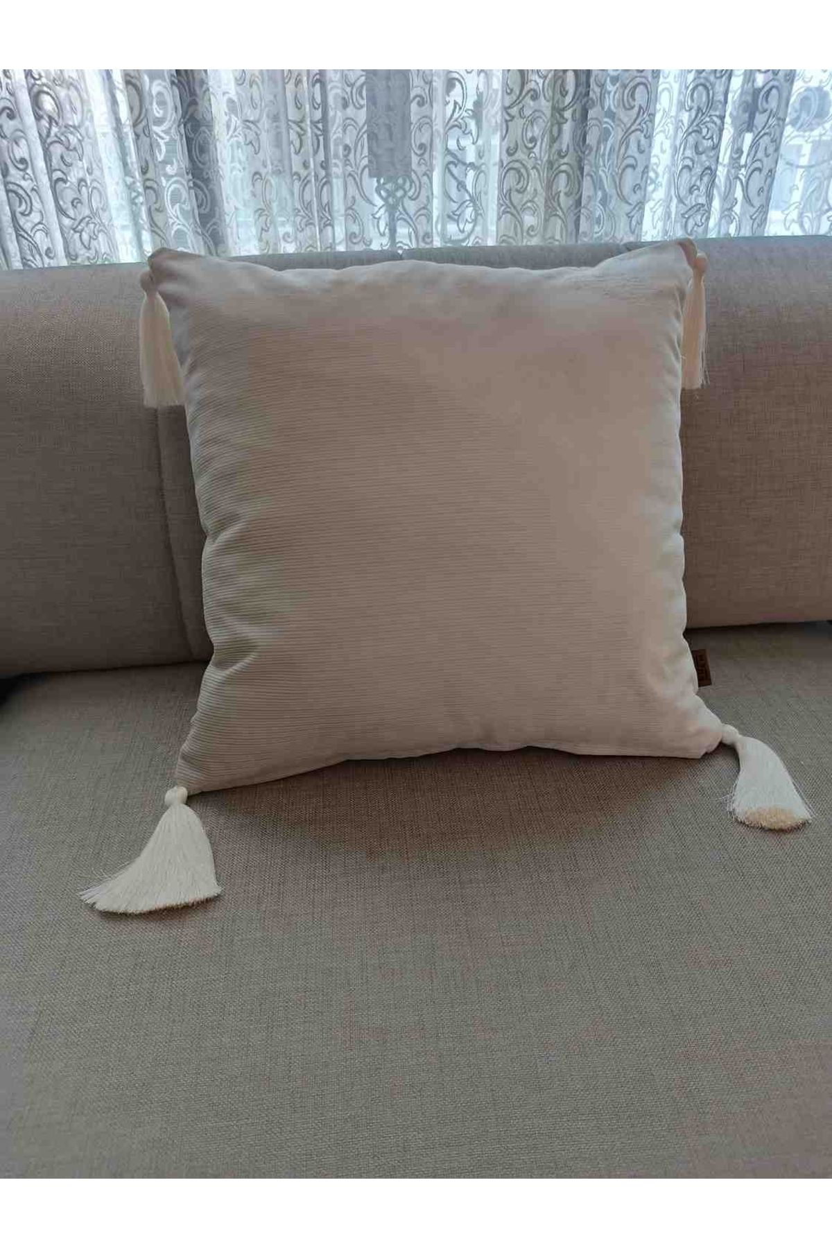 Buemshop Whıte Mırage 45x45 Kırlent