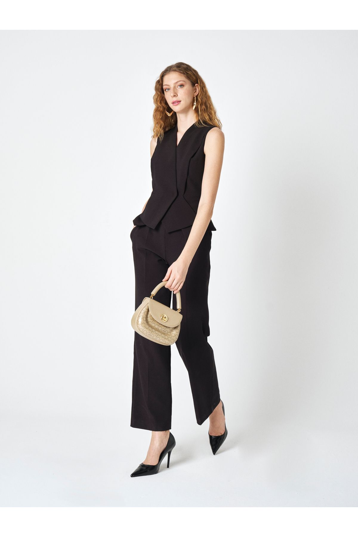 Pierre Cardin PİERRE CARDIN EL ÇANTASI 05PC25Y10306-PMN Altın
