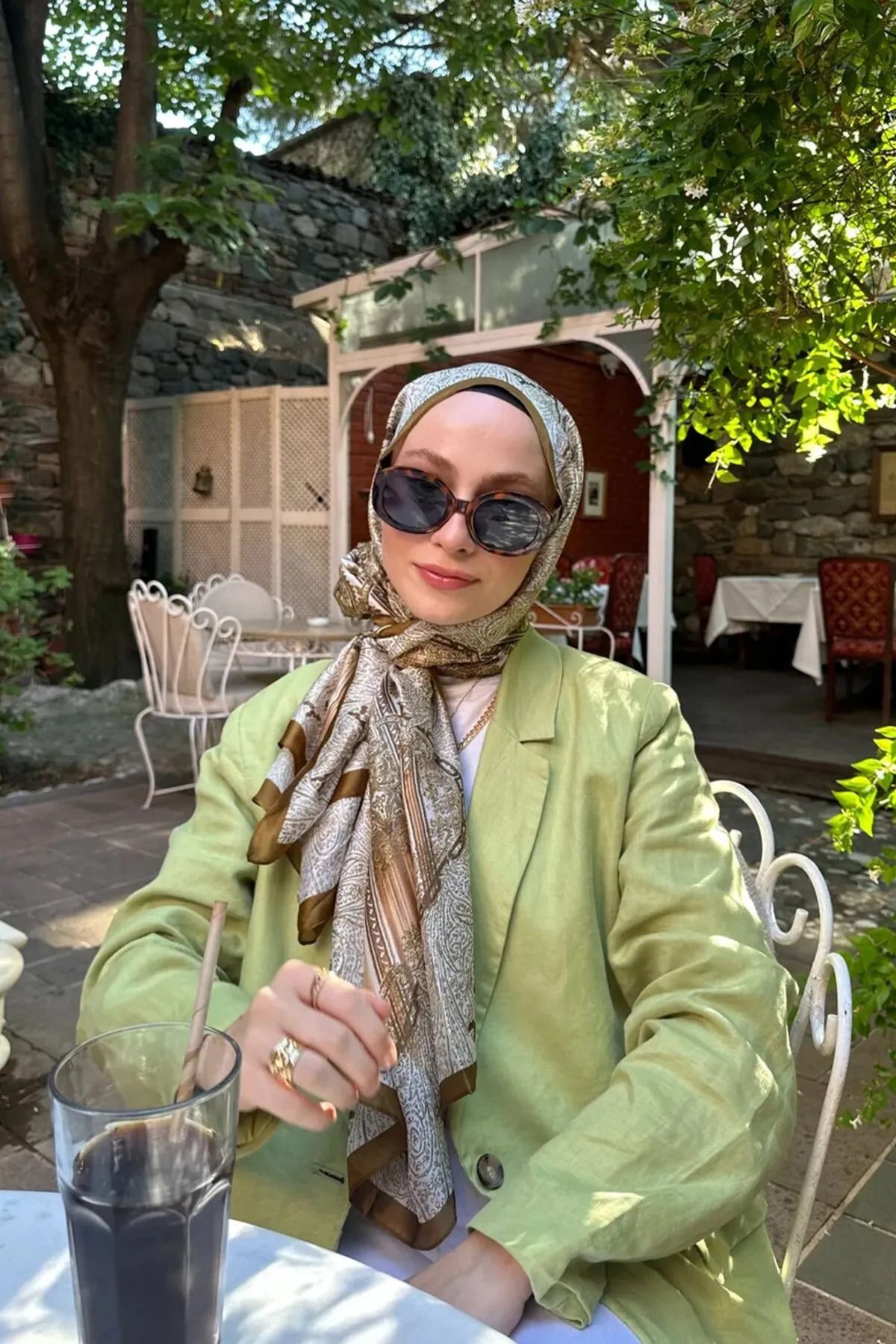 Butik Etnik Desen Ithal Şal DiorelTr
