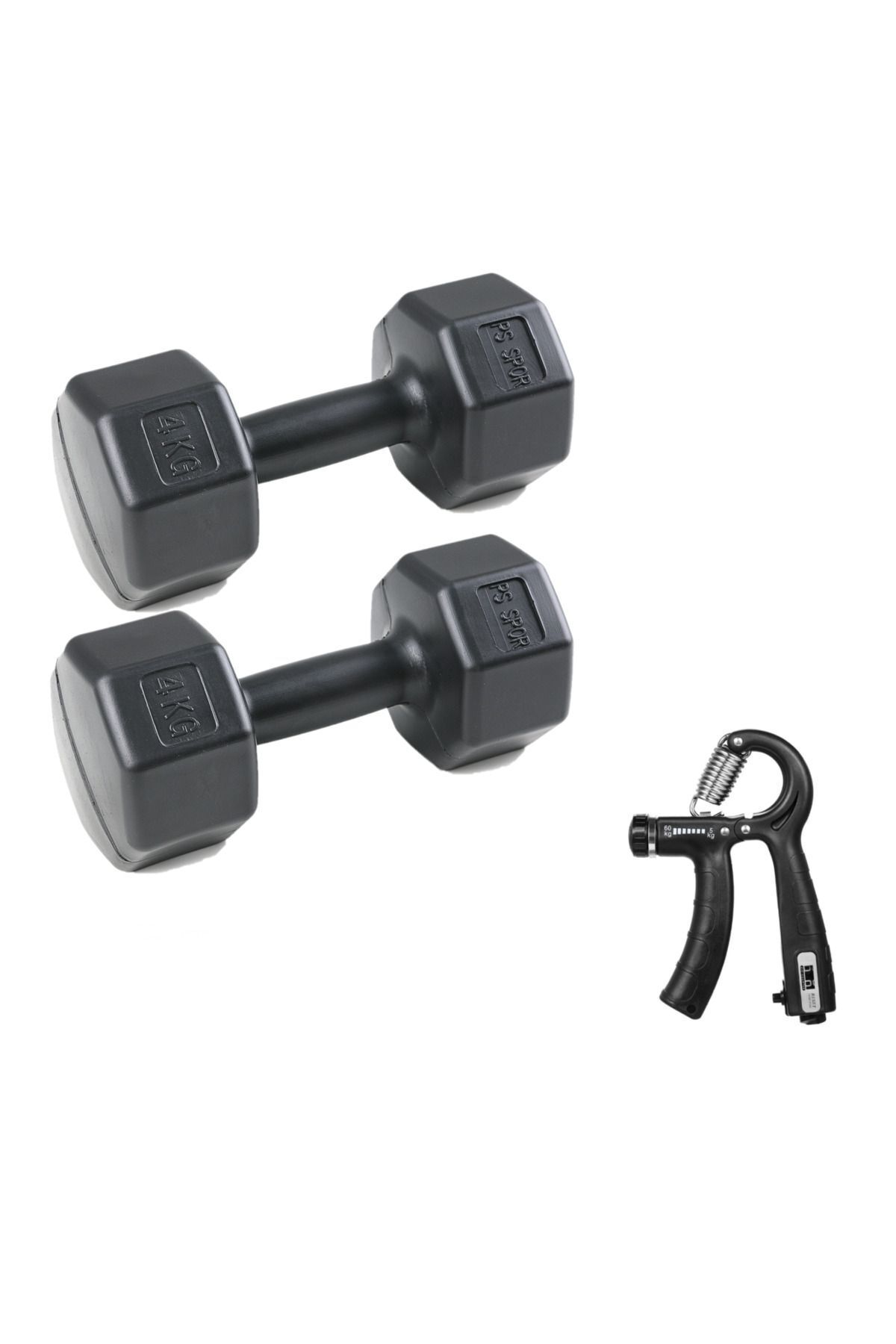 SerenityHaven Ps Spor 4 Kg X 2 Ad = 8 Kg Ayarlanabilir El Yayı