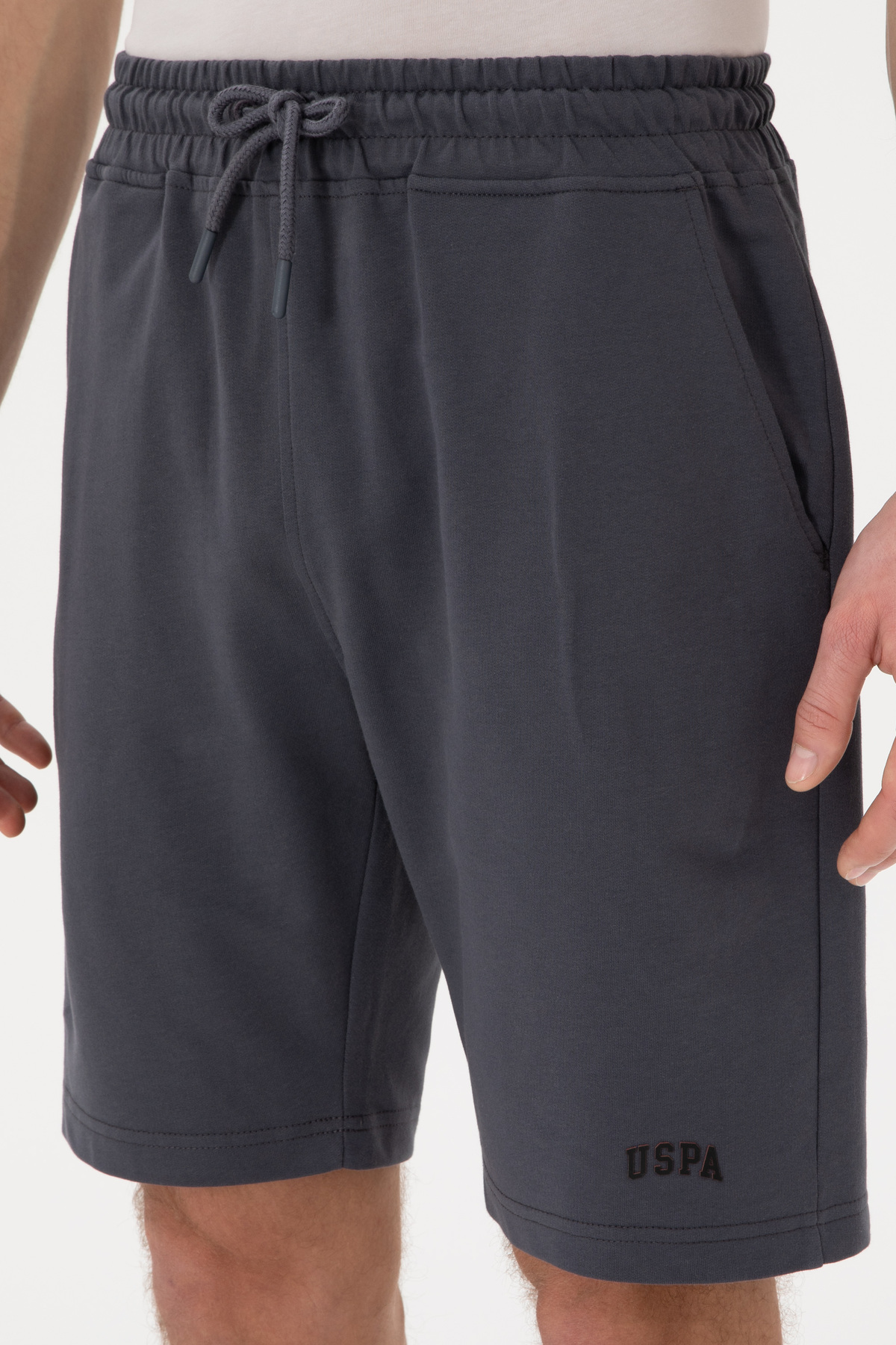 U.S. Polo Assn.  Erkek Antrasit Örme Şort 50305933-VR006 - Görsel 5