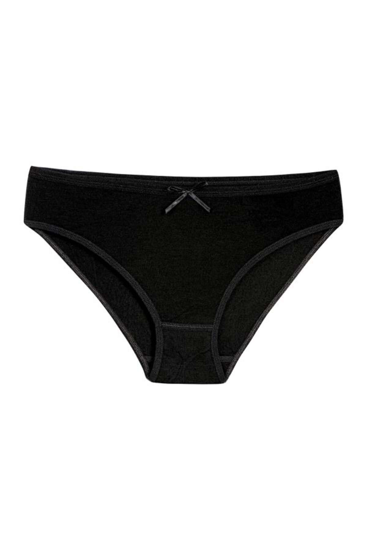 kit iç giyim YILDIZ 4'lü BAMBU Penye Kadın Bikini Külot