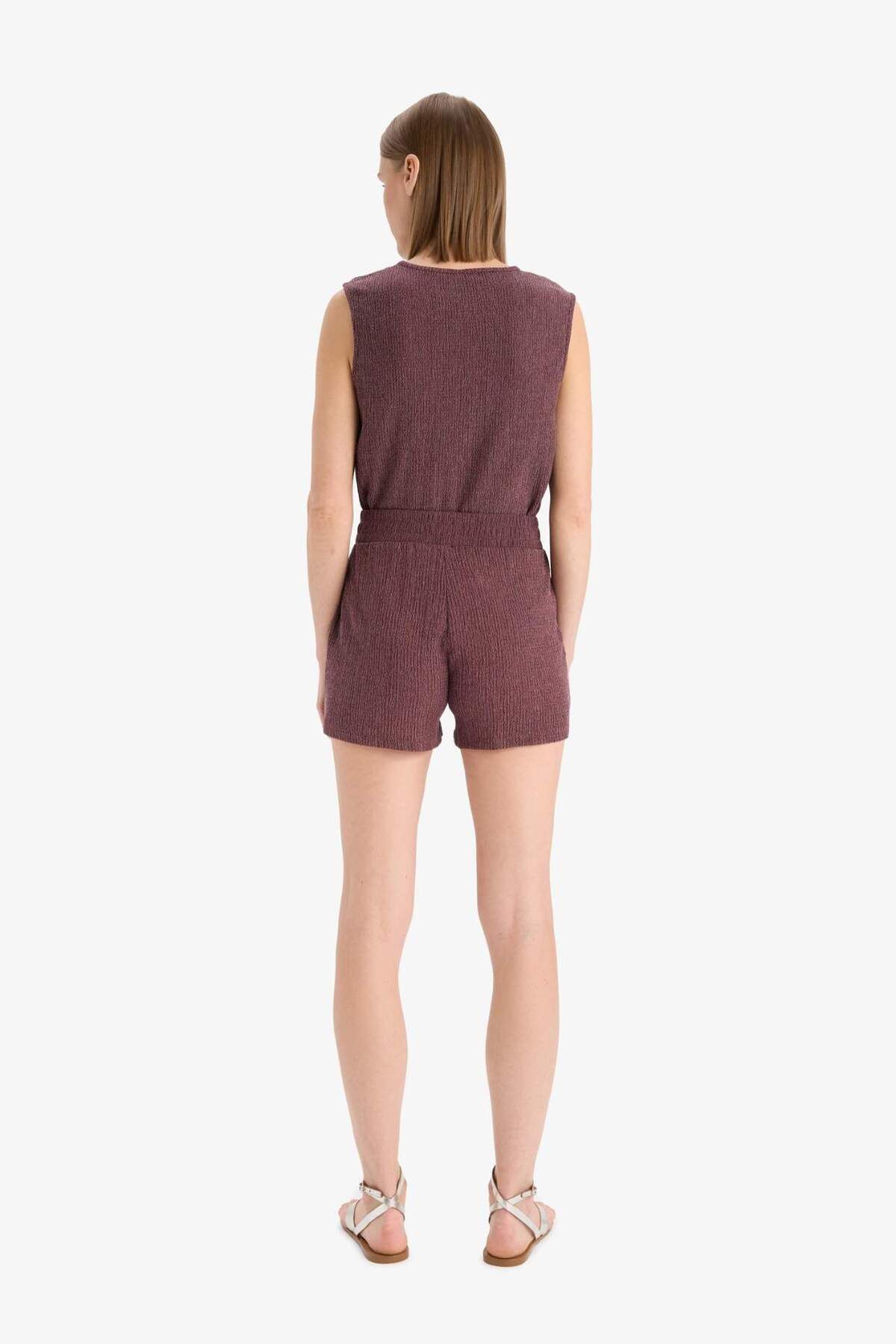 DeFacto-Regular Fit Wrap Shorts F4441Ax25Sm 7