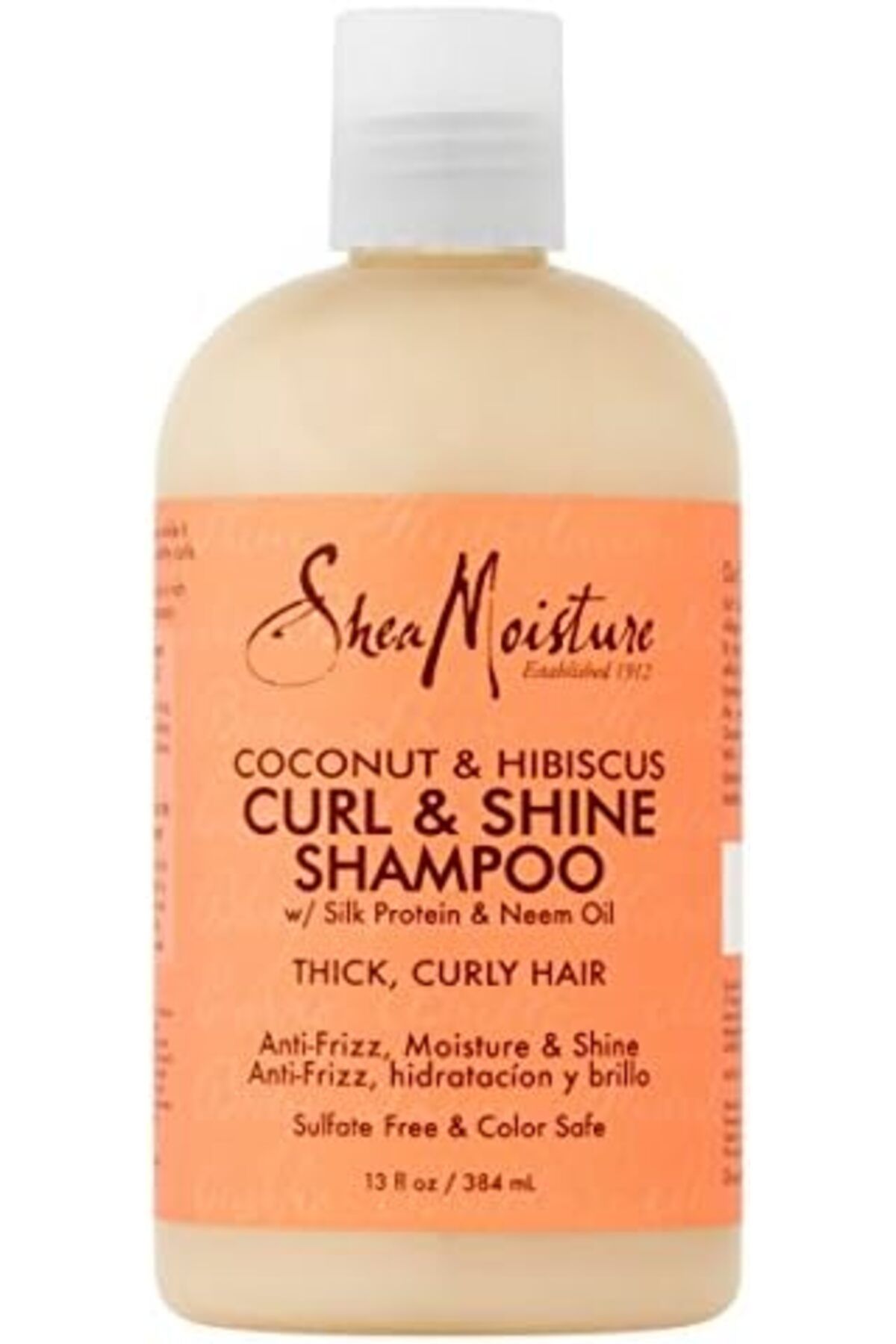 Shea Moisture-Curl and Shine Shampoo and Style Milk 2