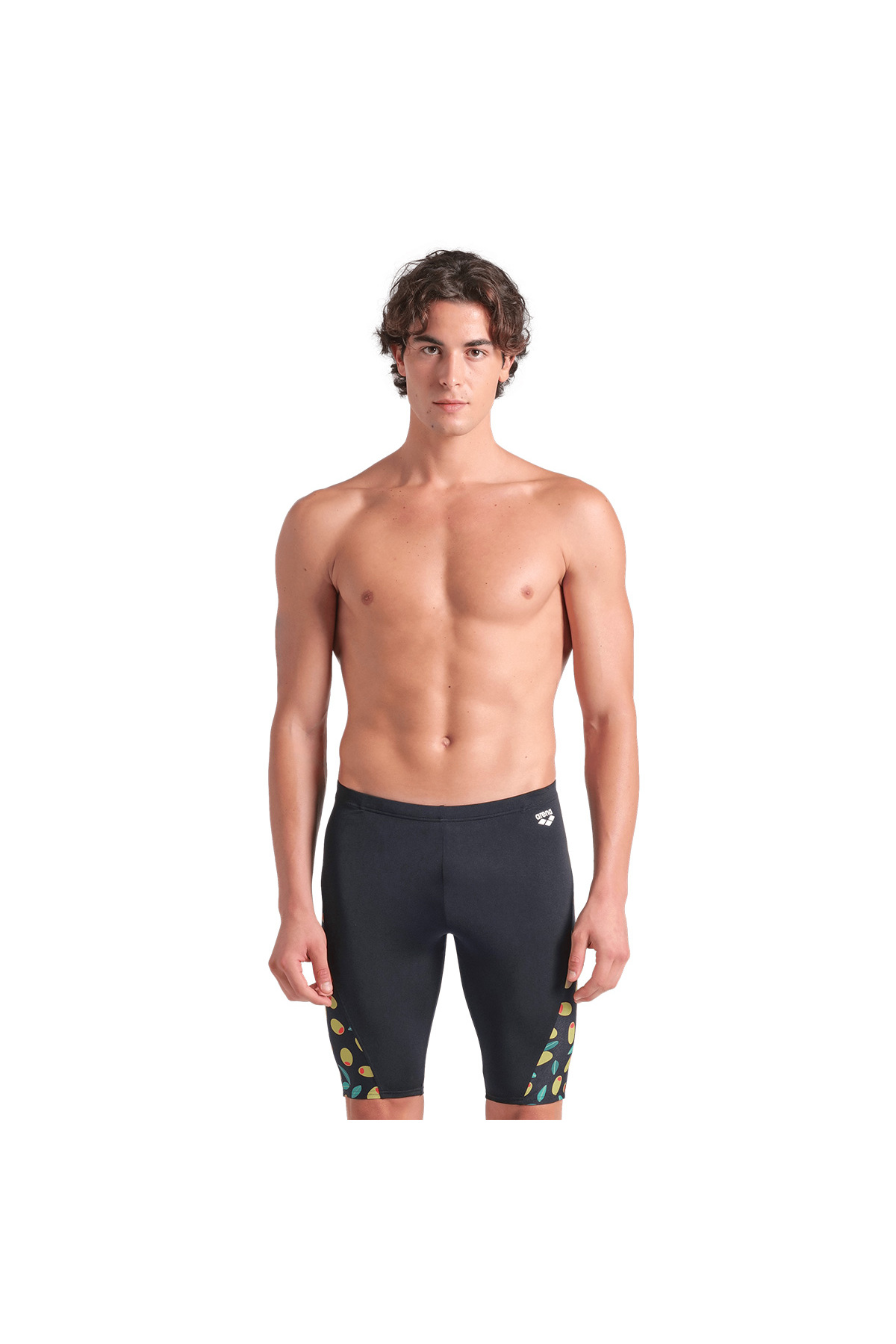 مایو شنا مردانه مشکی Olives مدل Swim Jammer 009476550 آرنا مایو شنا ARENA
